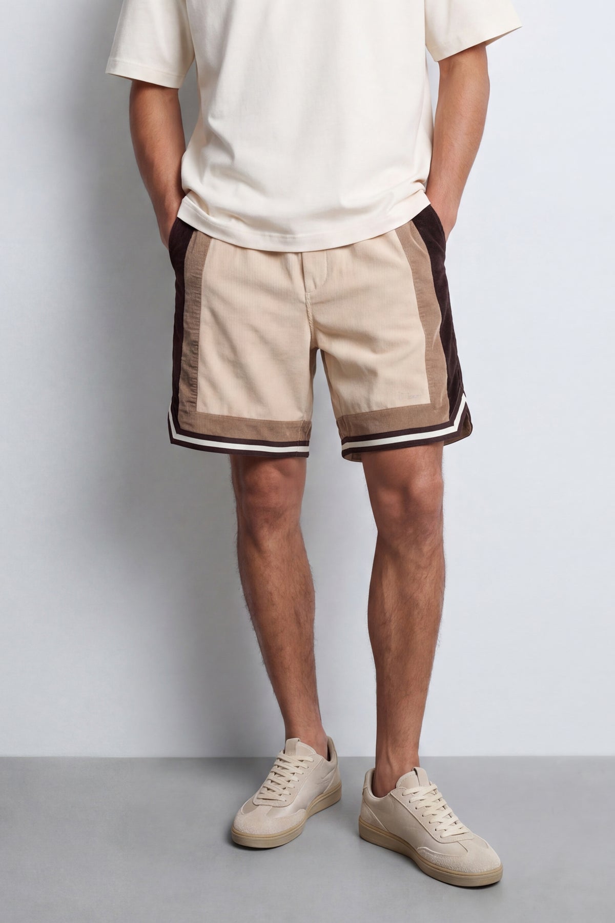 Oversized Corduroy Bermuda Shorts