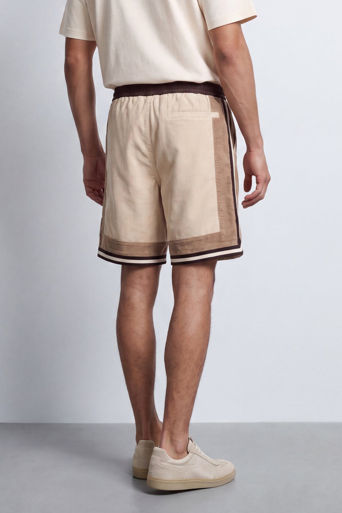 Oversized Corduroy Bermuda Shorts