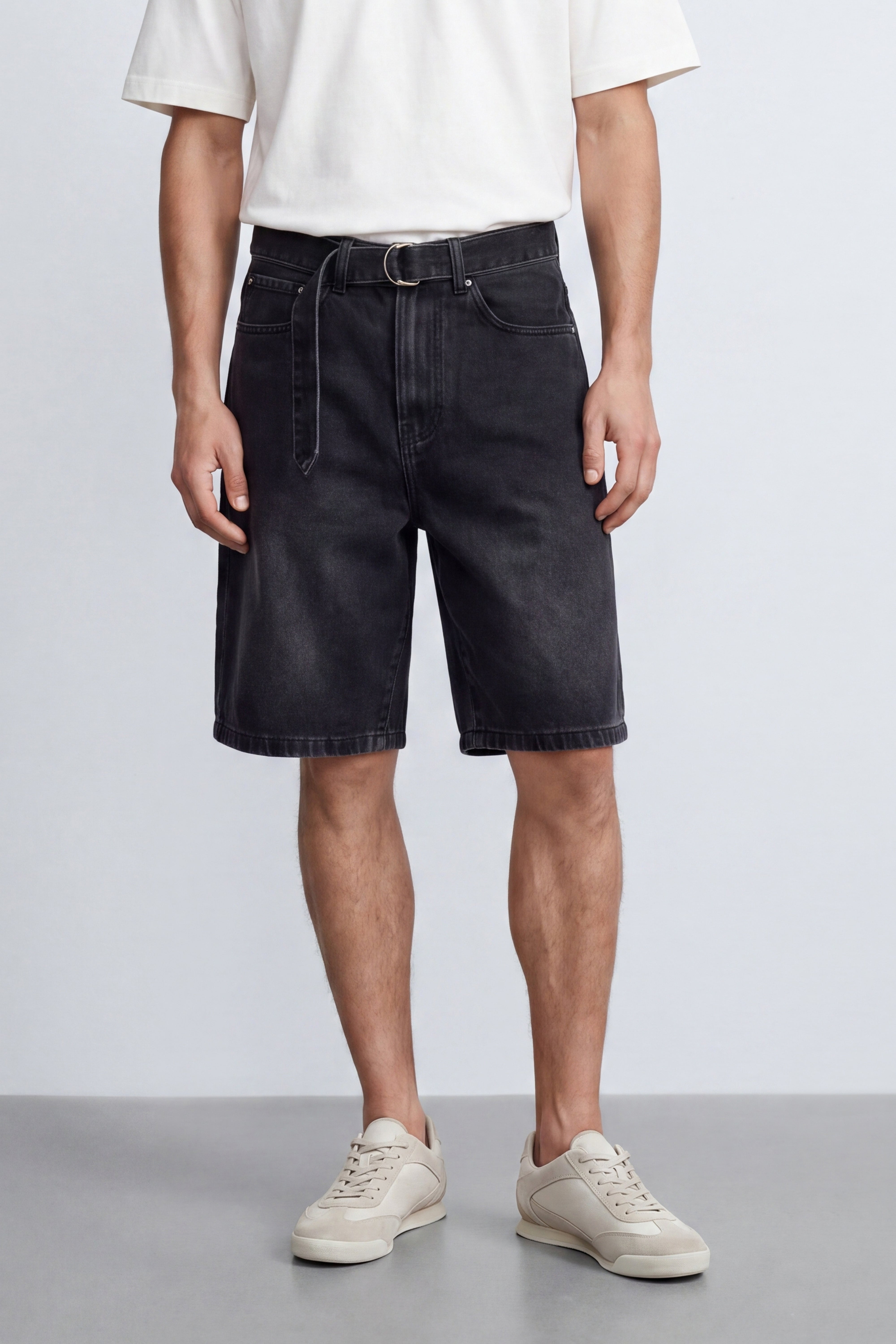 Skater Denim Bermuda Shorts