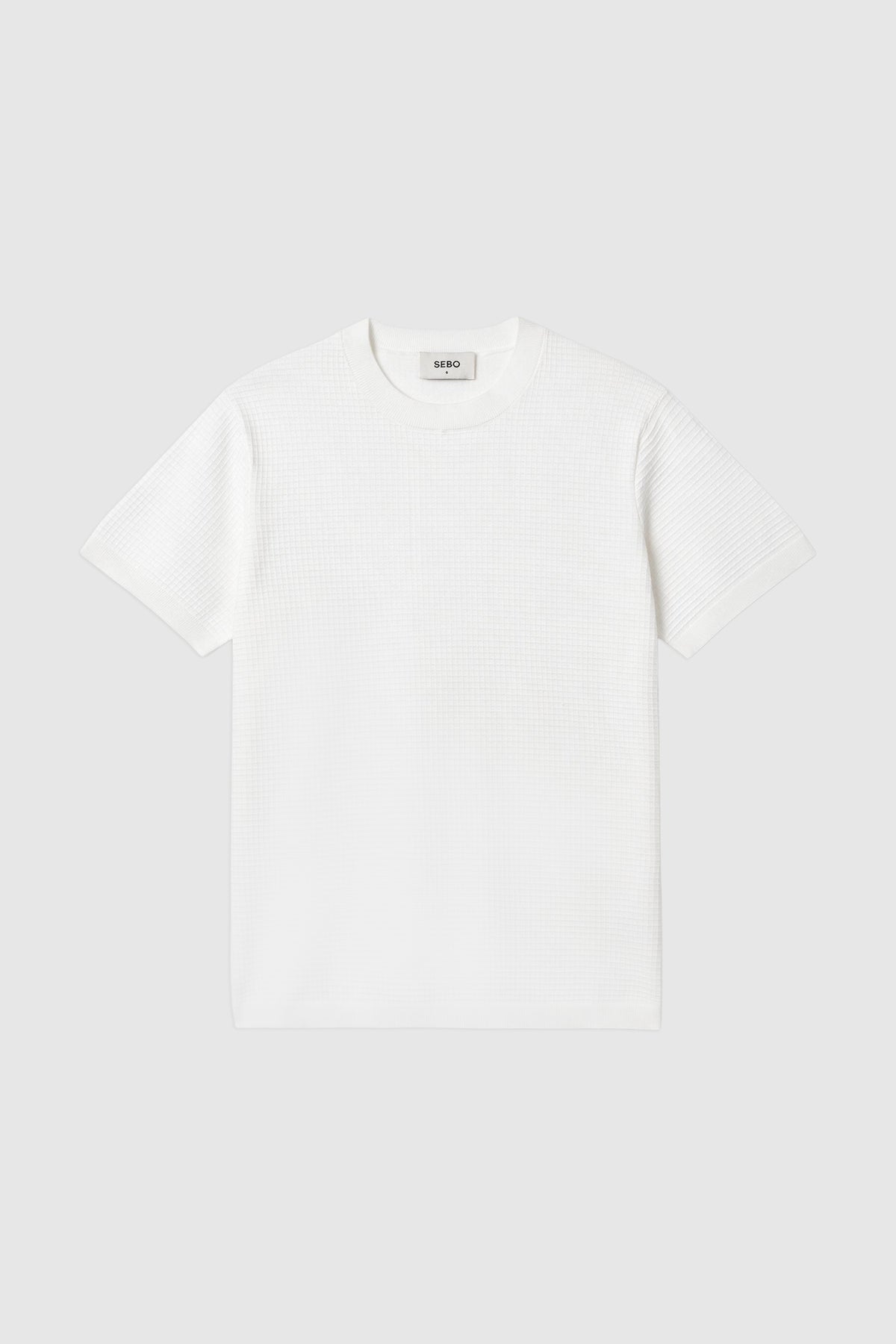 Slim Fit Linen-Blend Tee