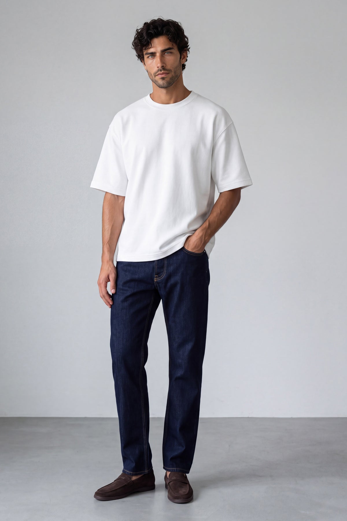 Textured Oversized Tee