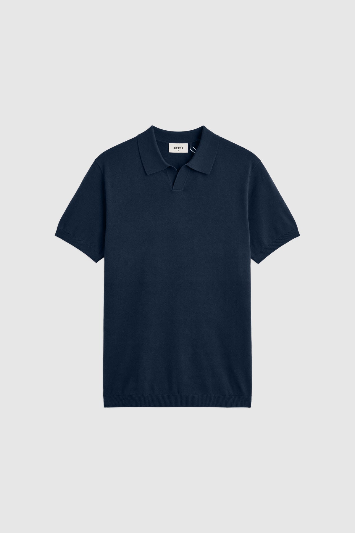 Mid Fit Knitted Polo Shirt