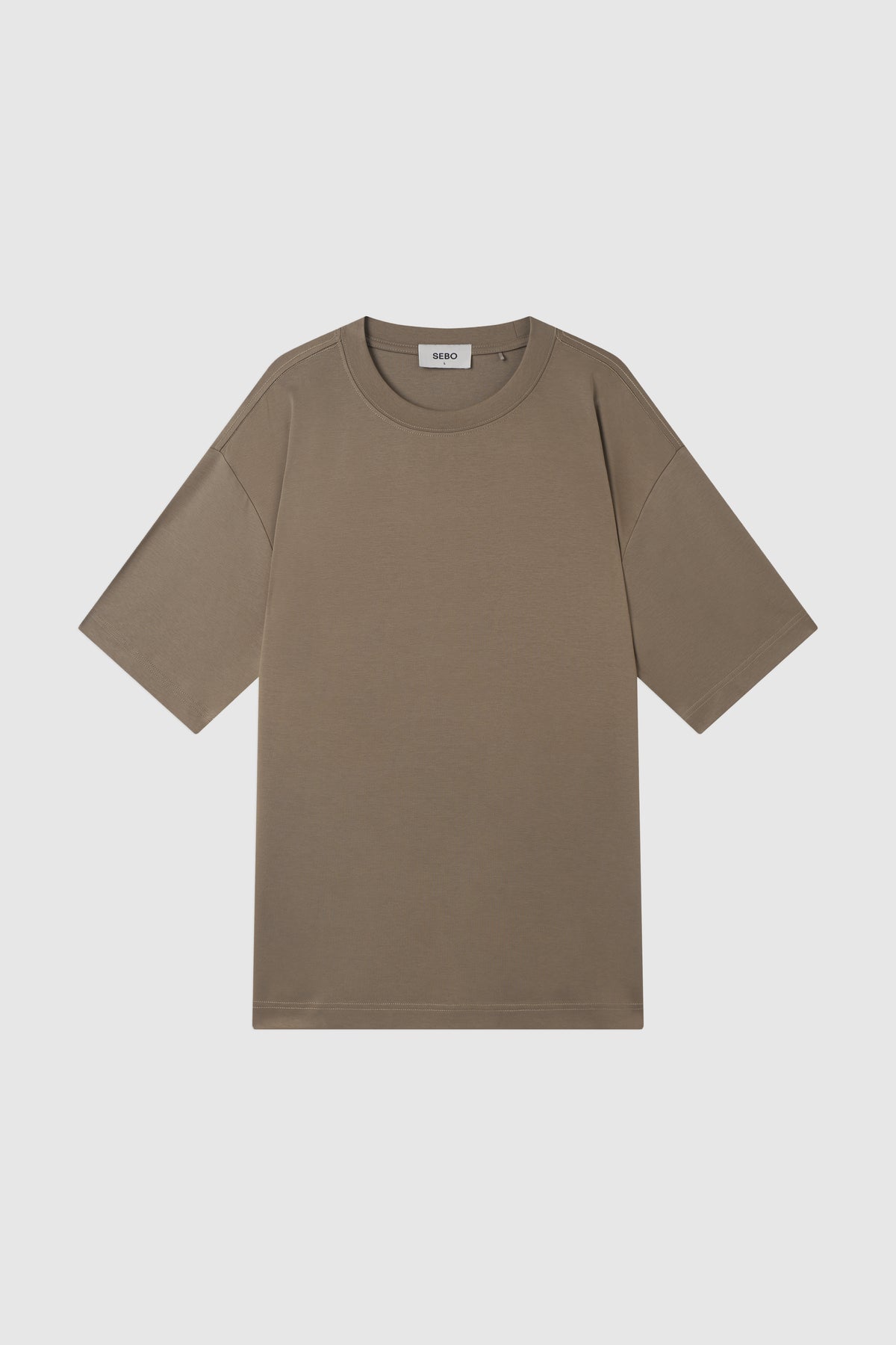 Oversized Mercerized Basic Tee