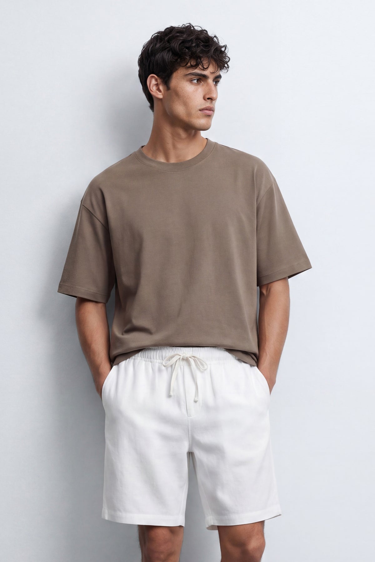 Oversized Mercerized Basic Tee