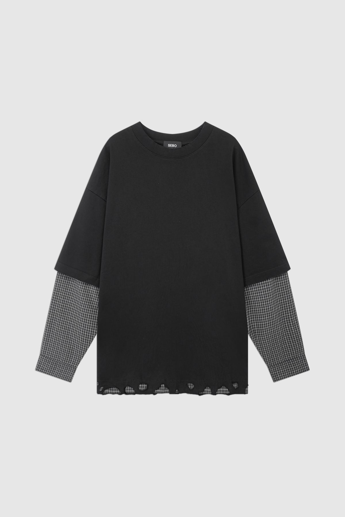 Double-Sleeve Oversized Tee