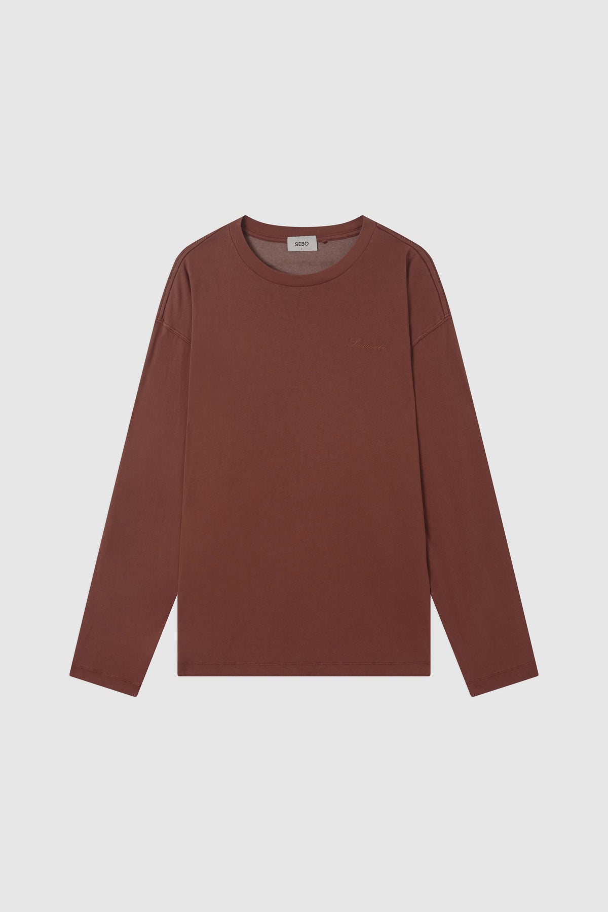 Linen-Blend Oversized Tee