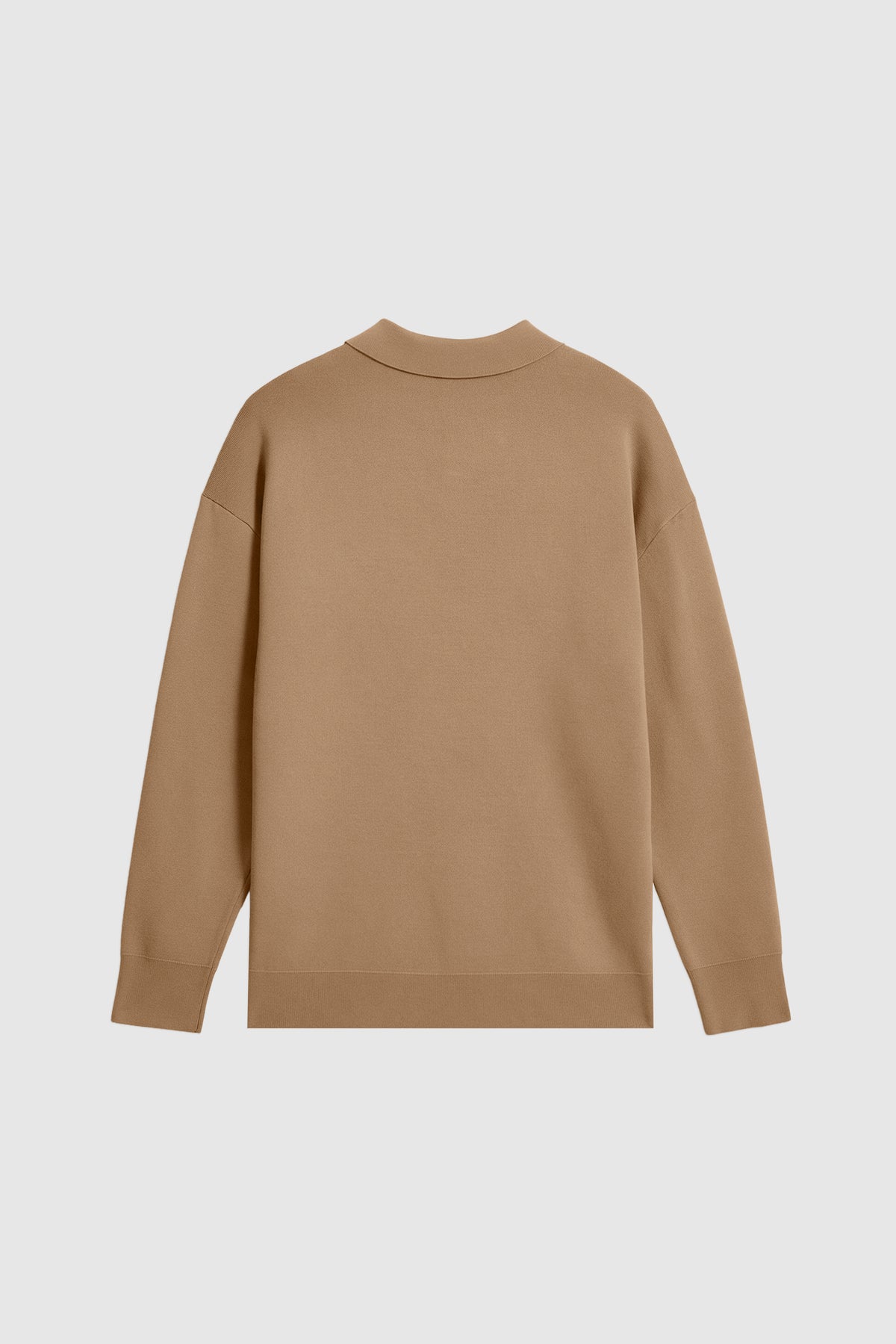 Mid-Fit Knit Polo Shirt