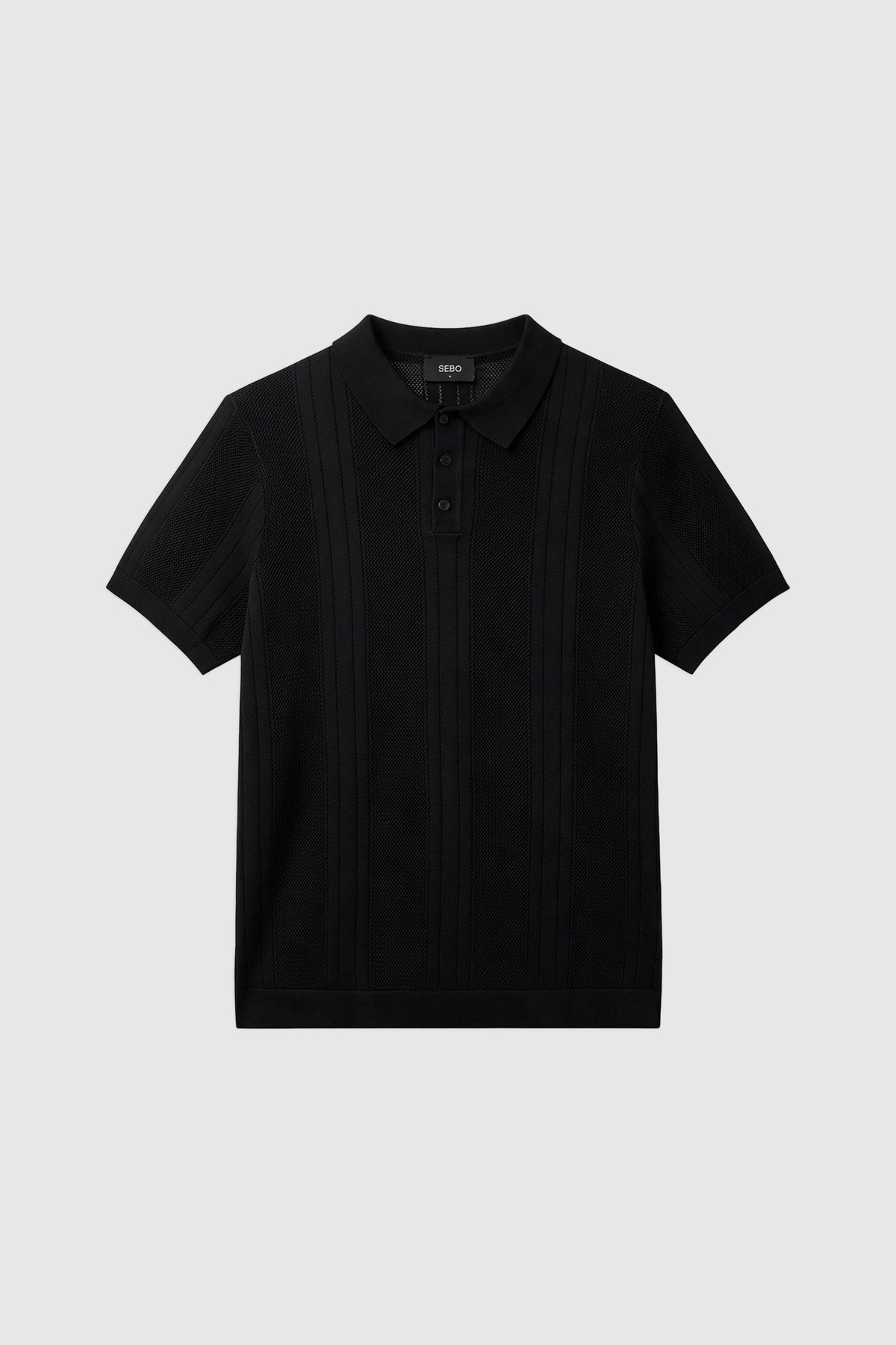 Slim Fit Knitted Polo Shirt