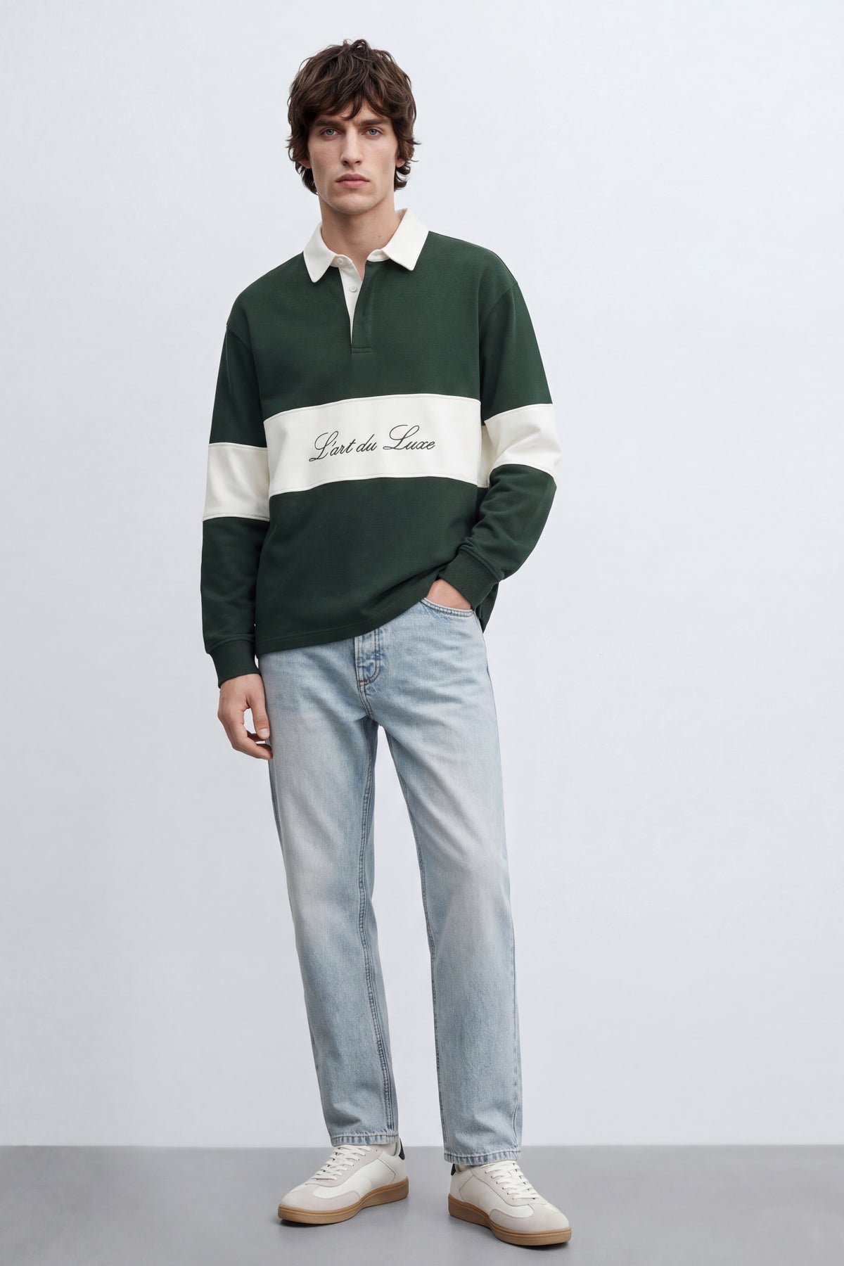 Sweatshirt Polo Shirt