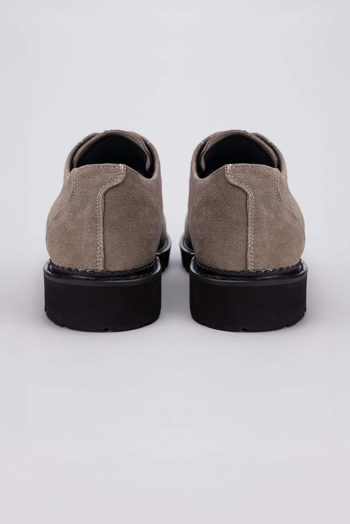 Chunky Suede Lace-Ups