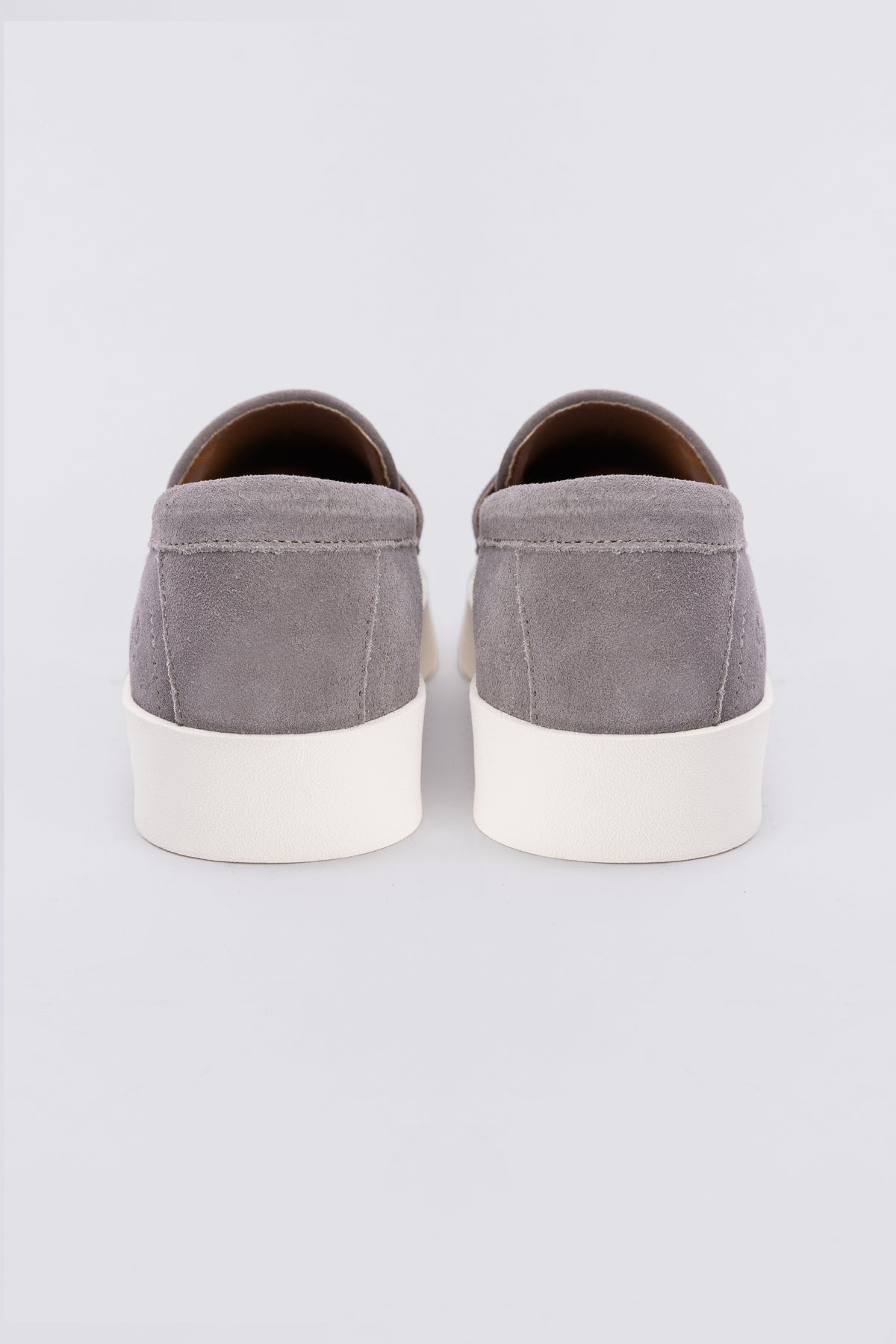 Suede Platform Loafers