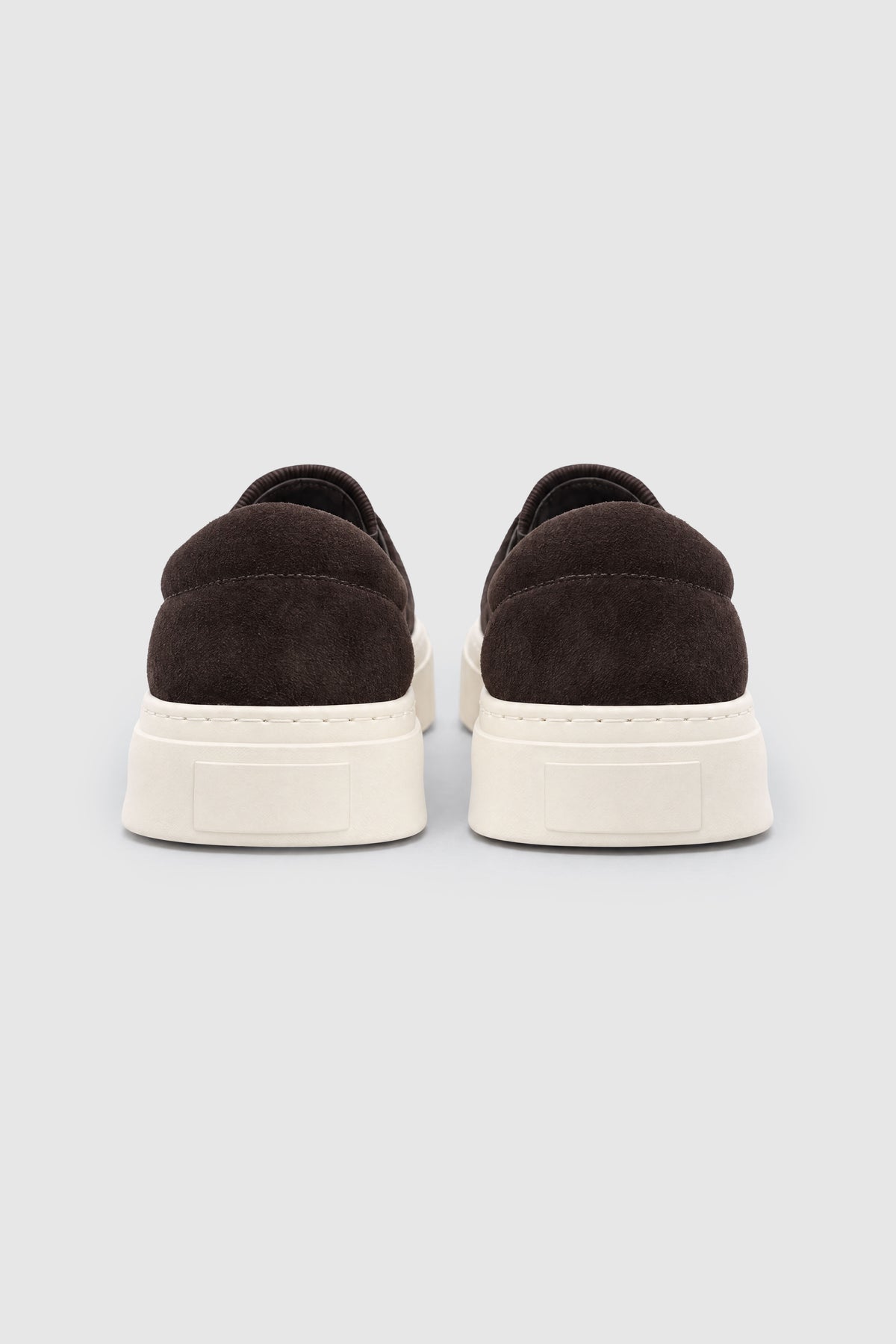 Chunky Suede Slip-On Sneakers