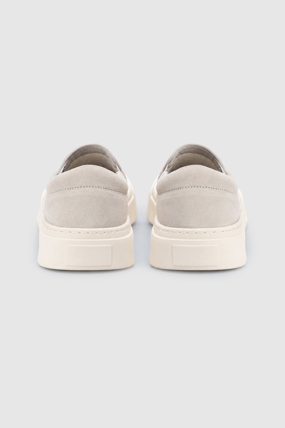Chunky Suede Slip-On Sneakers