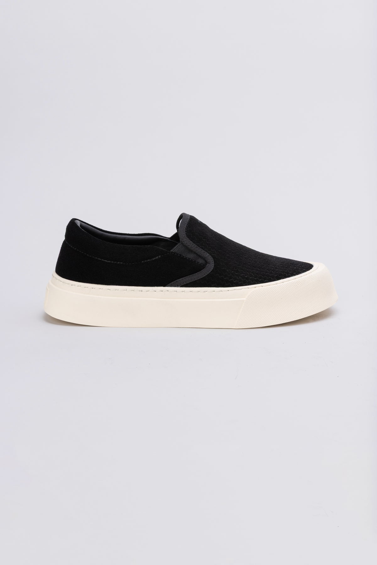 Chunky Suede Slip-On Sneakers