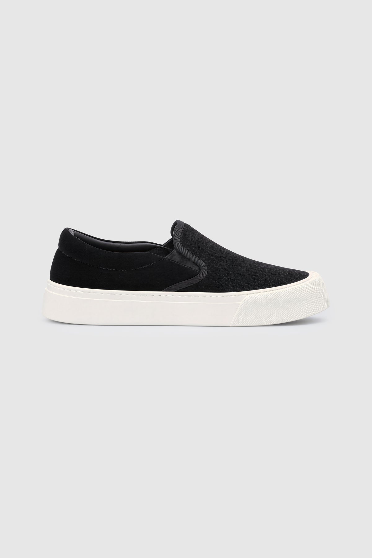 Chunky Suede Slip-On Sneakers