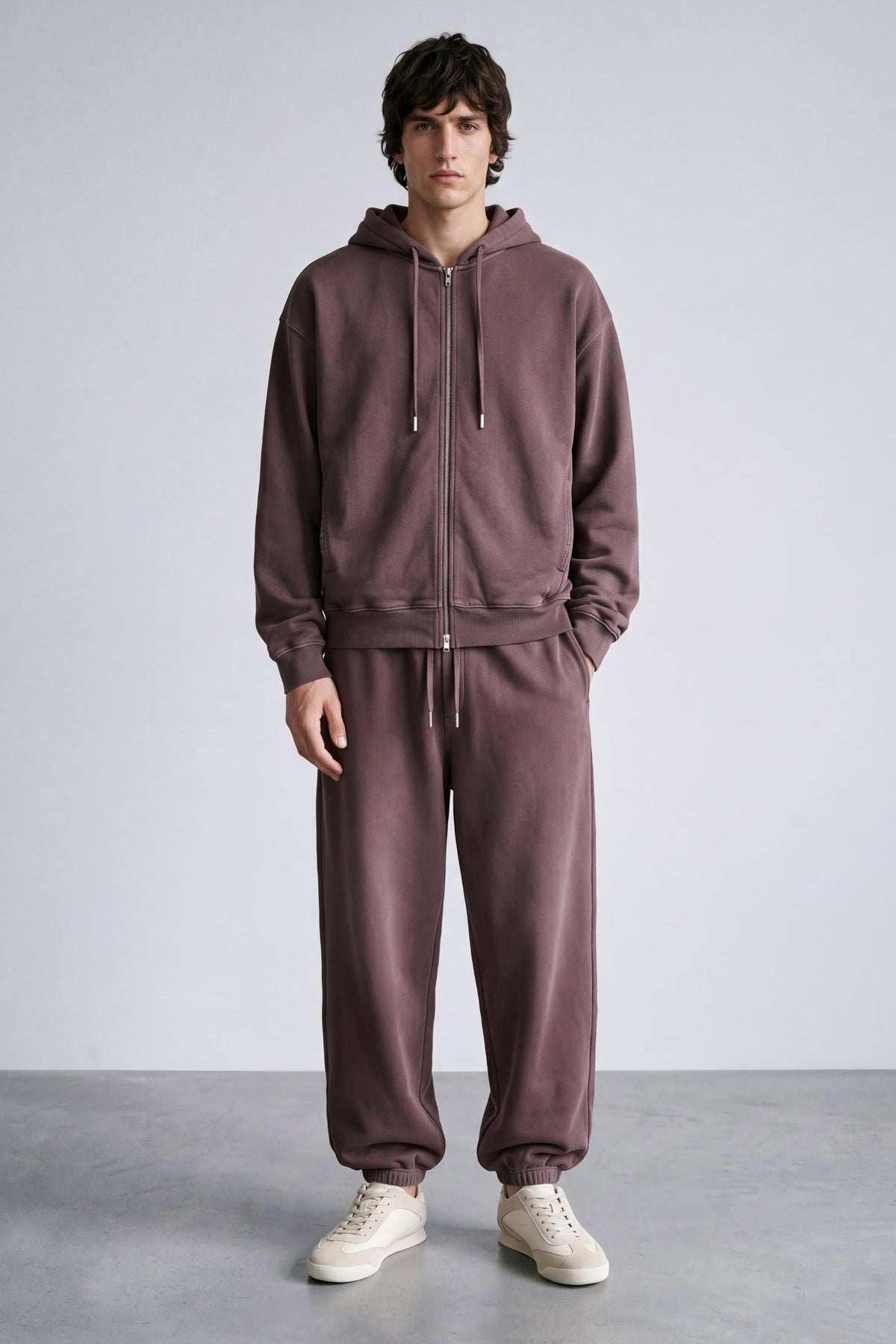 Oversized Zip-Up Hoodie