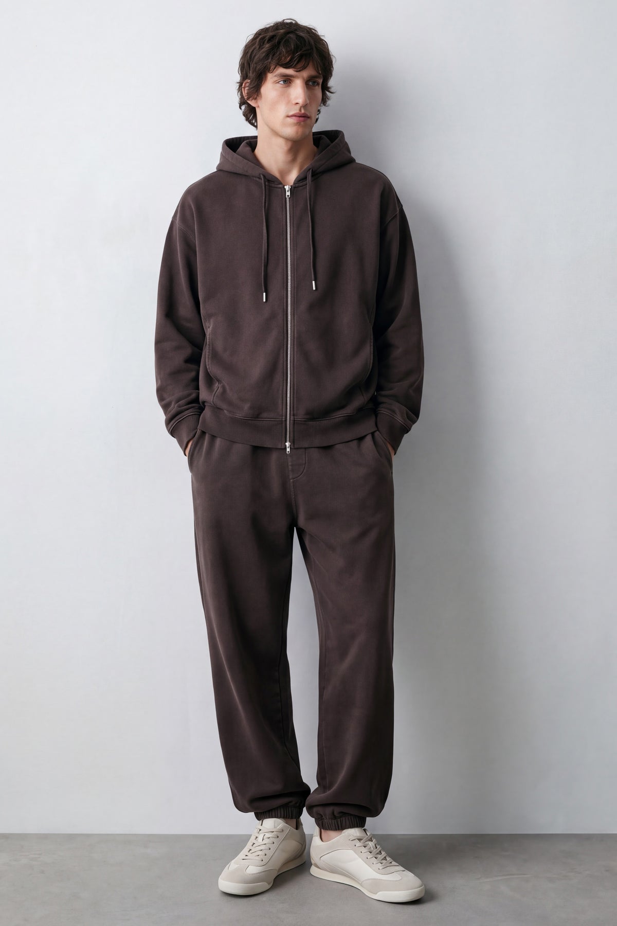 Oversized Zip-Up Hoodie