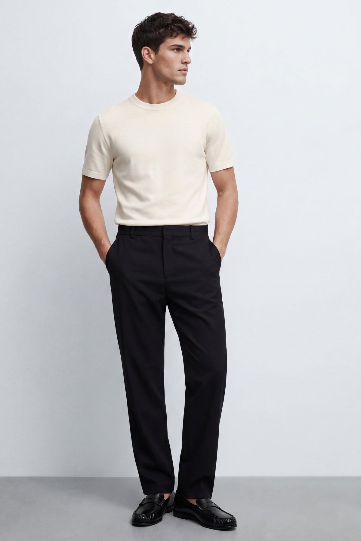 Relaxed Fit Casual Trousers