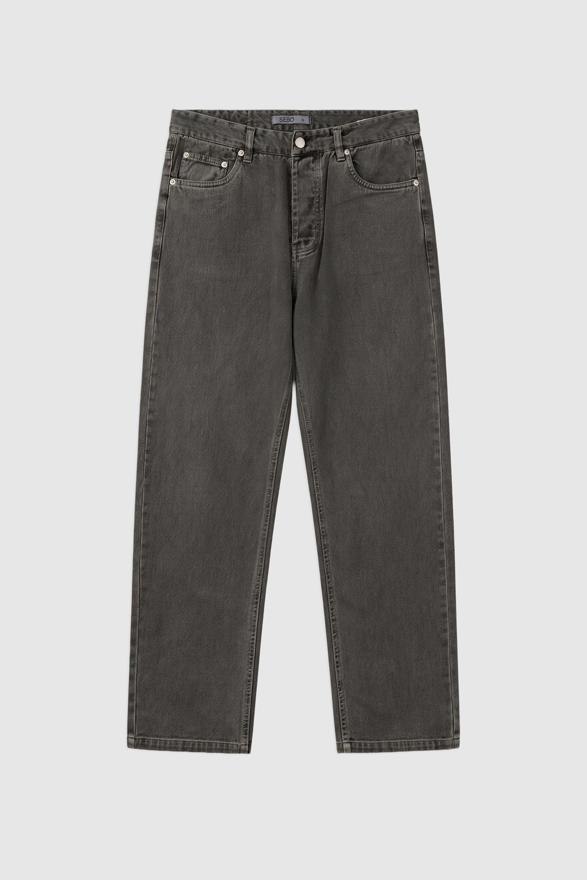 Straight Fit Cotton Pants