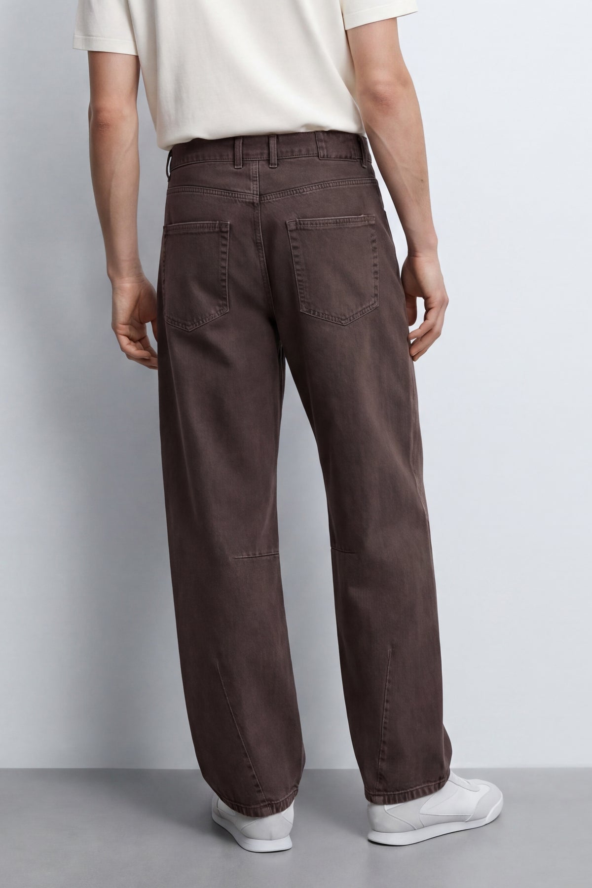 Drill Baggy Fit Trousers