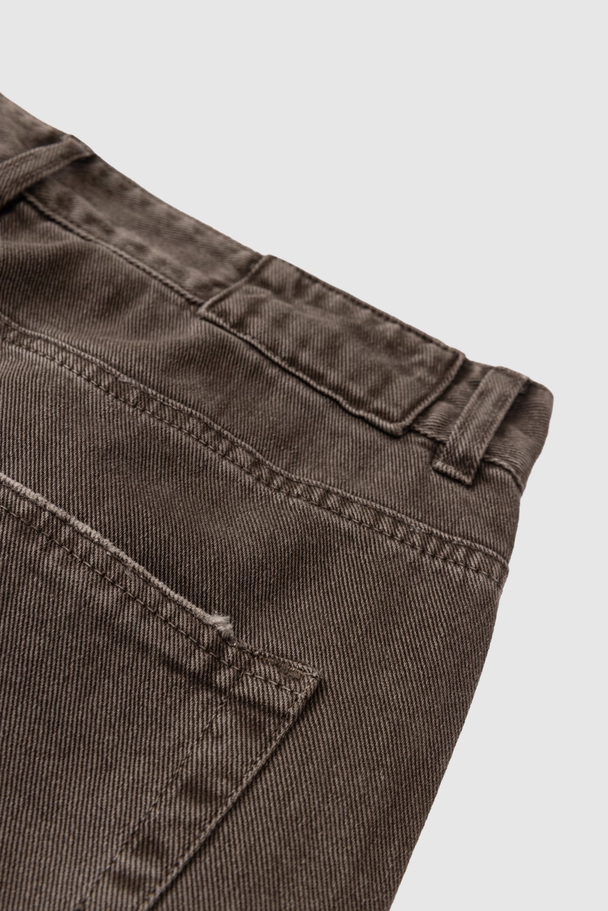 Drill Baggy Fit Trousers