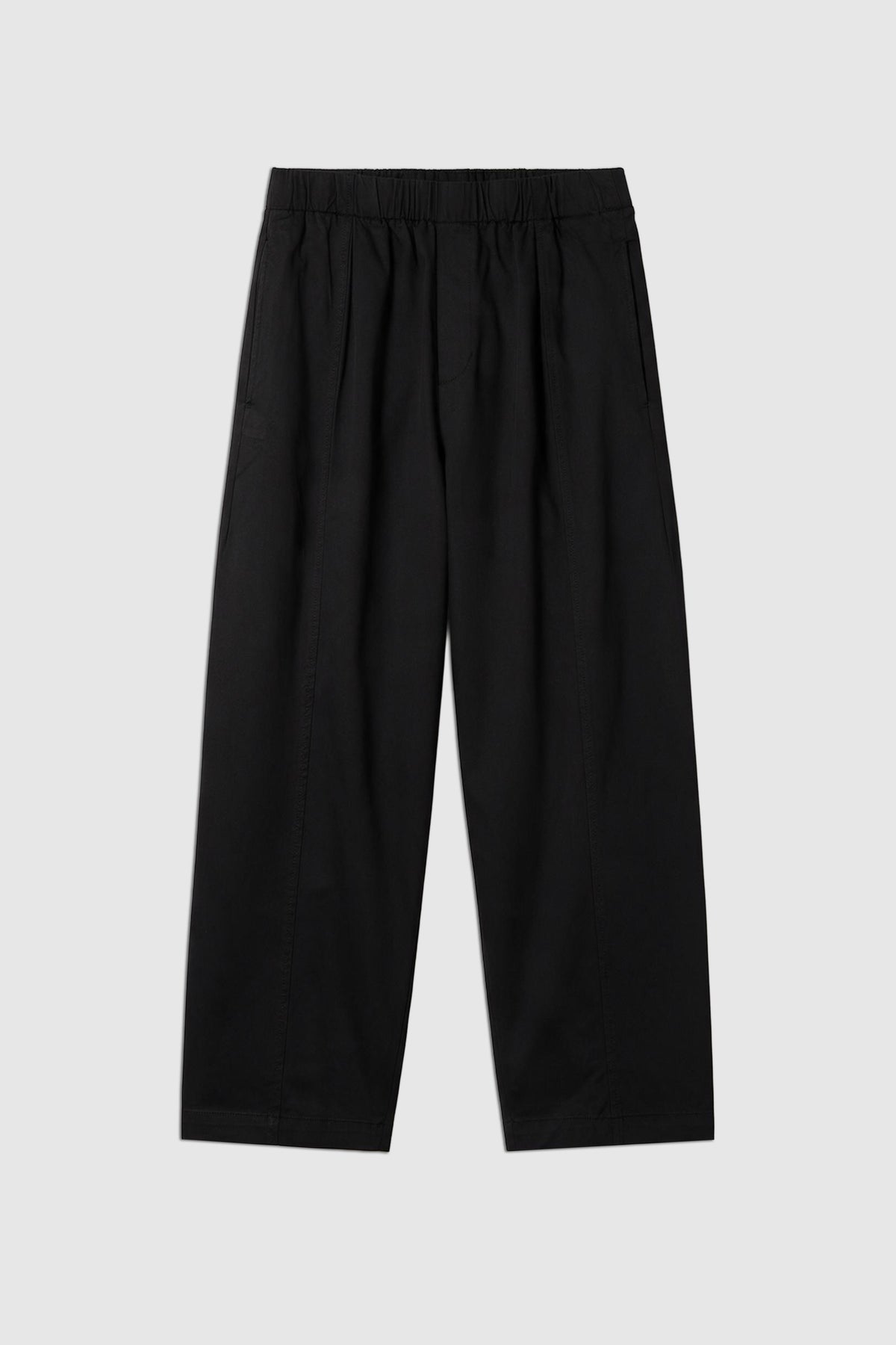 Loose Fit Black Trousers