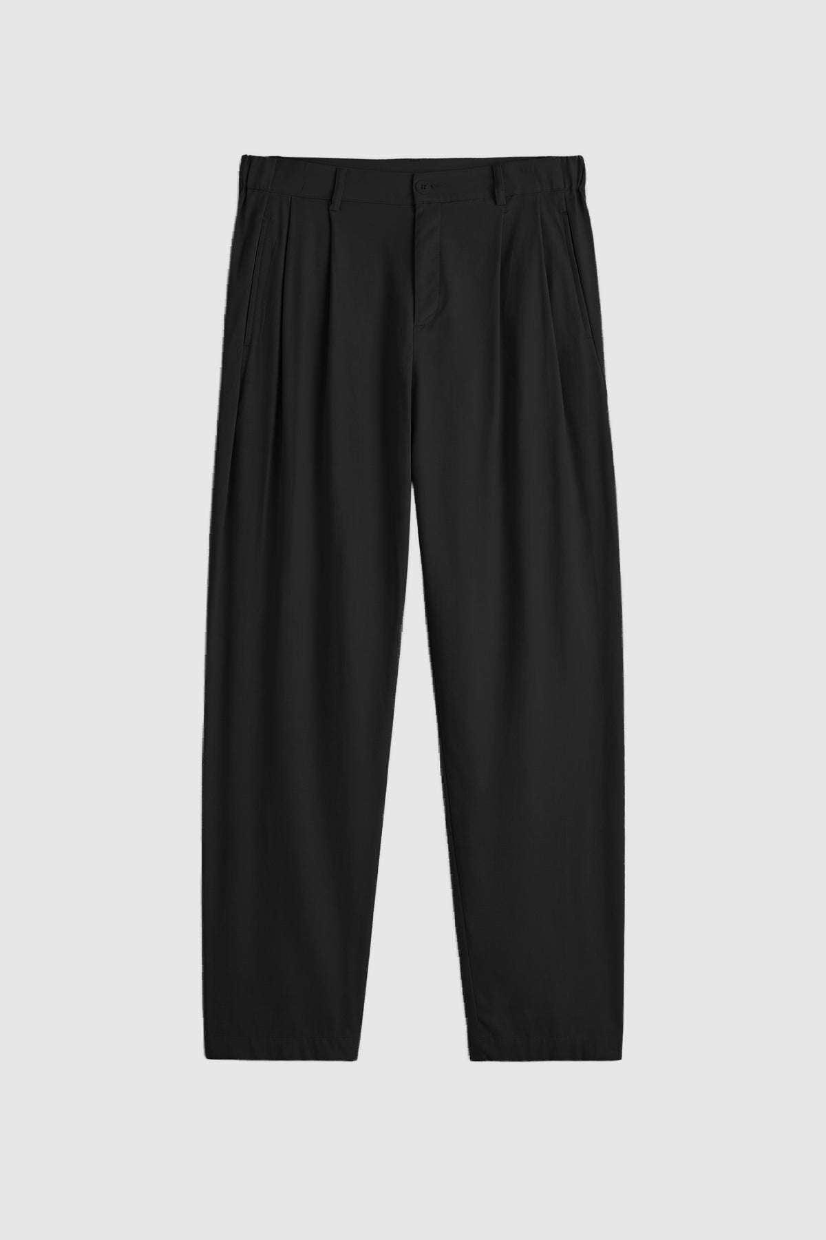 Relaxed Fit Linen-Blend Pants