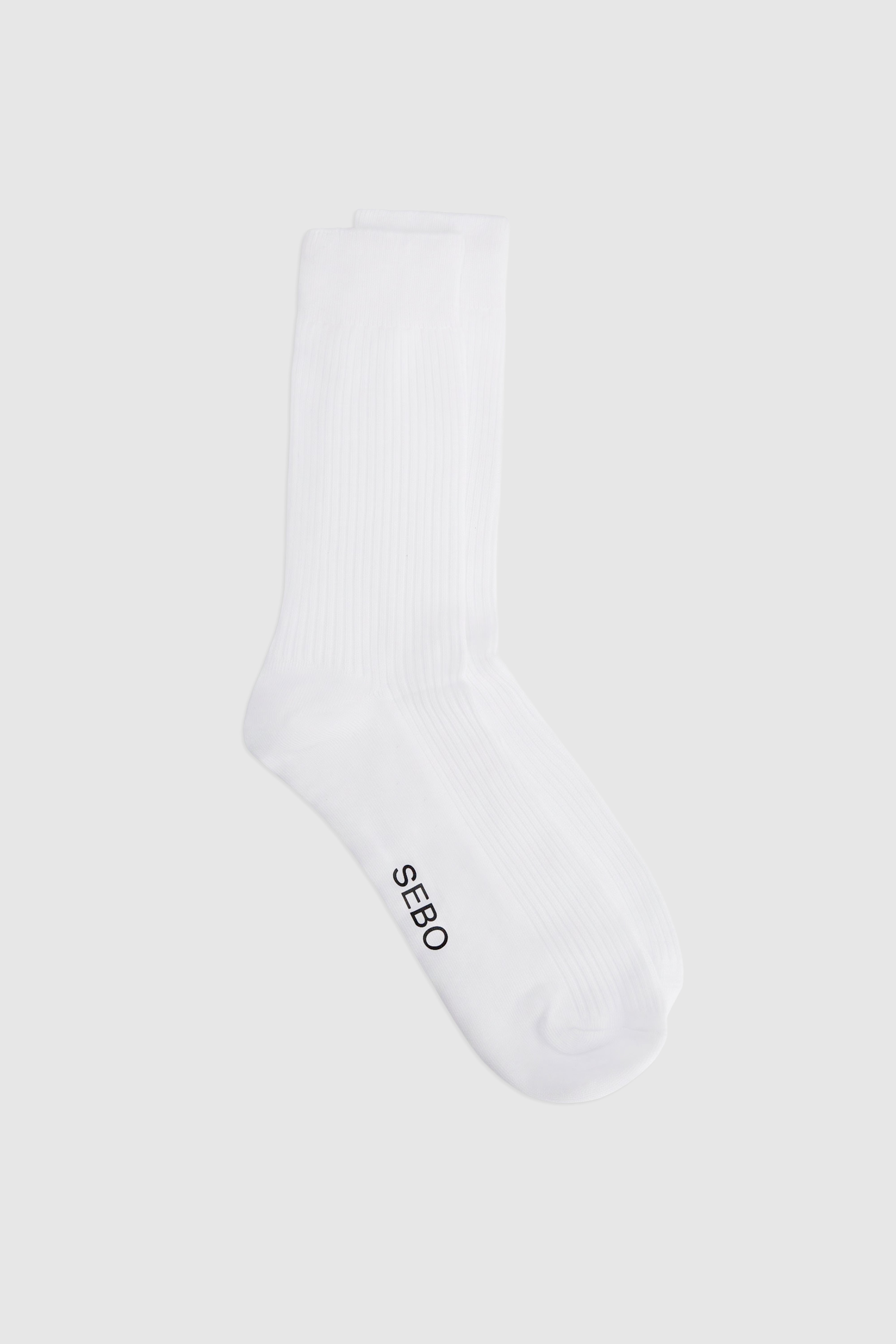 Cotton Ribbed Socks