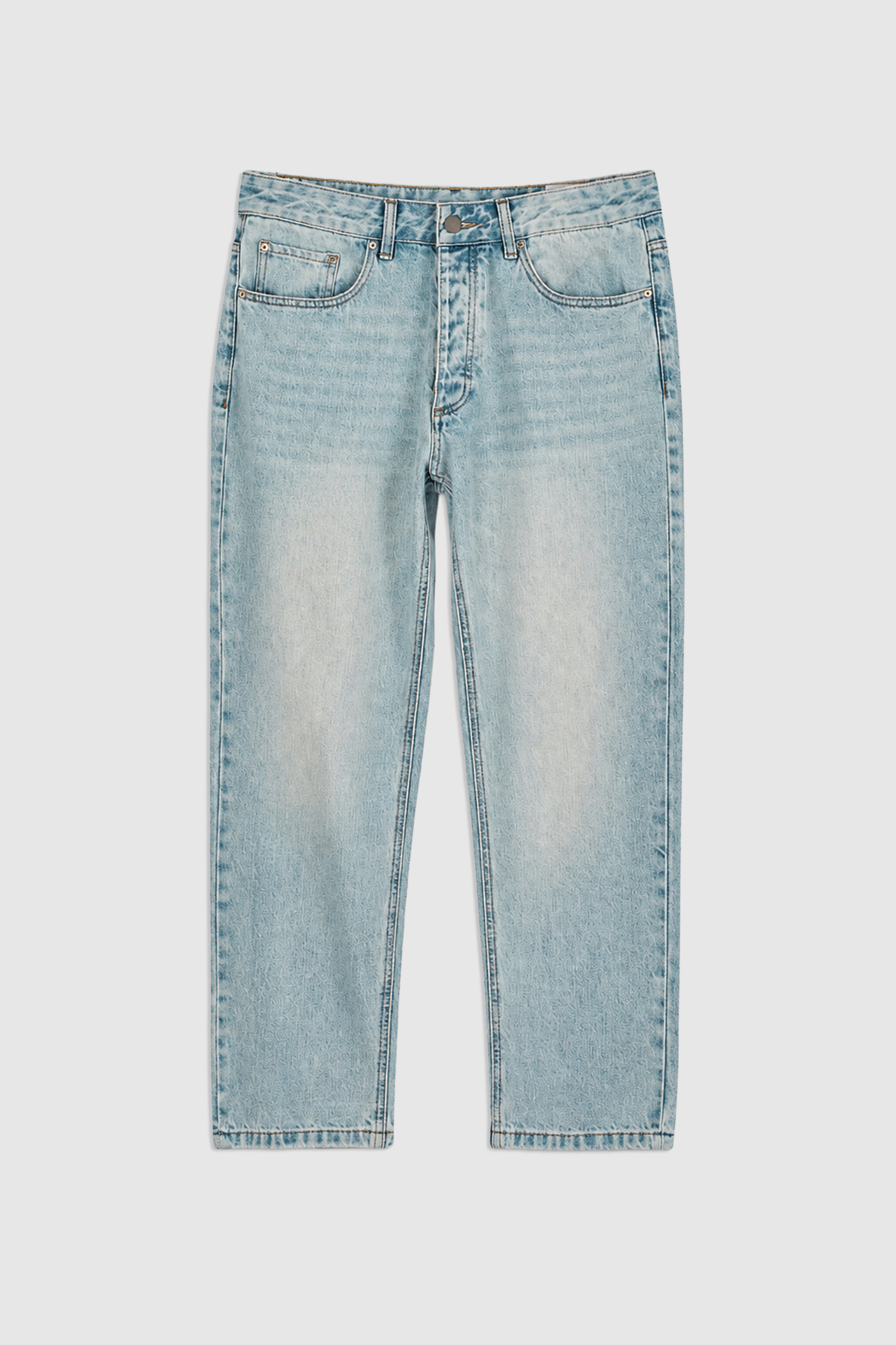 Straight Fit Cotton Jeans