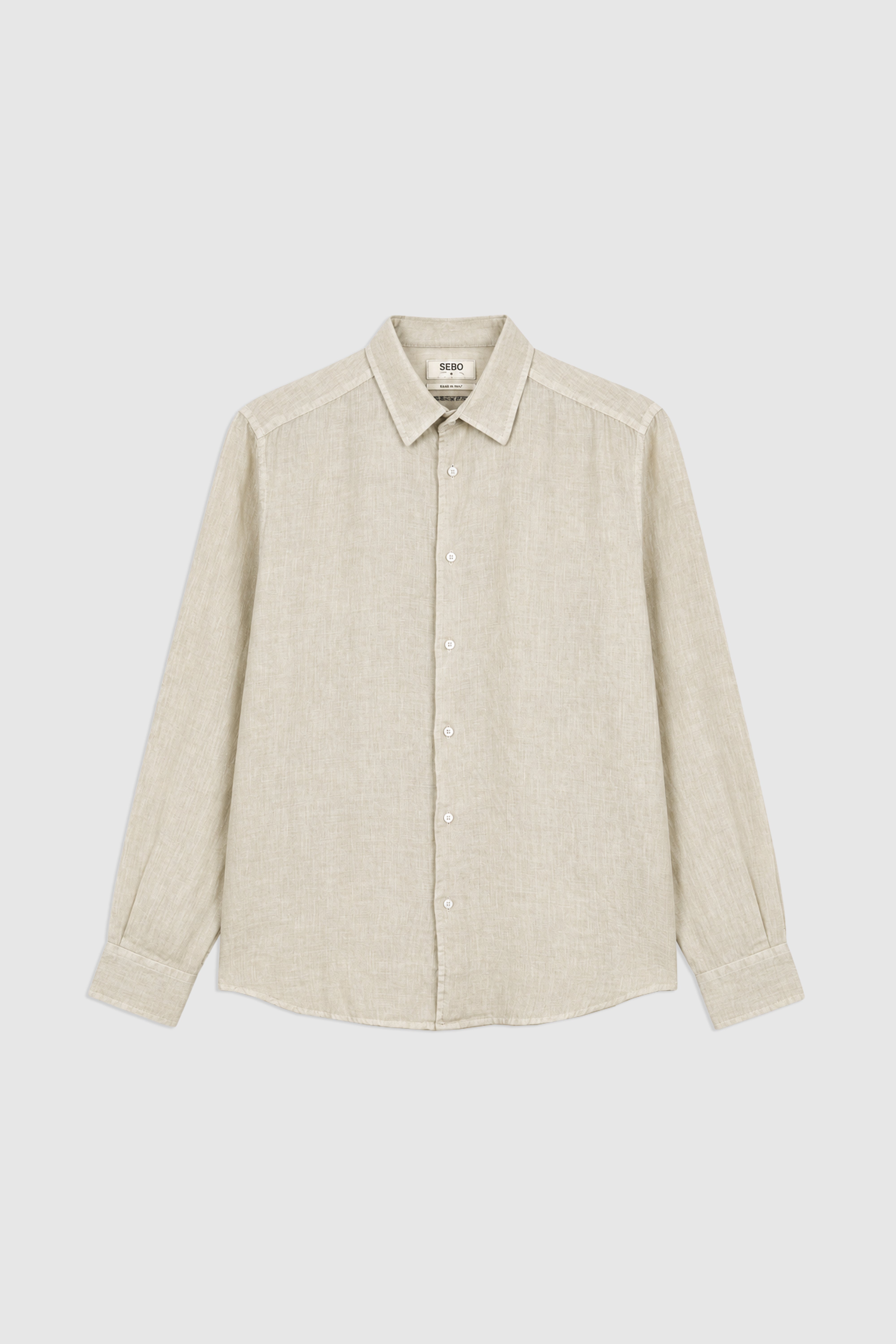 Regular Fit Linen Shirt