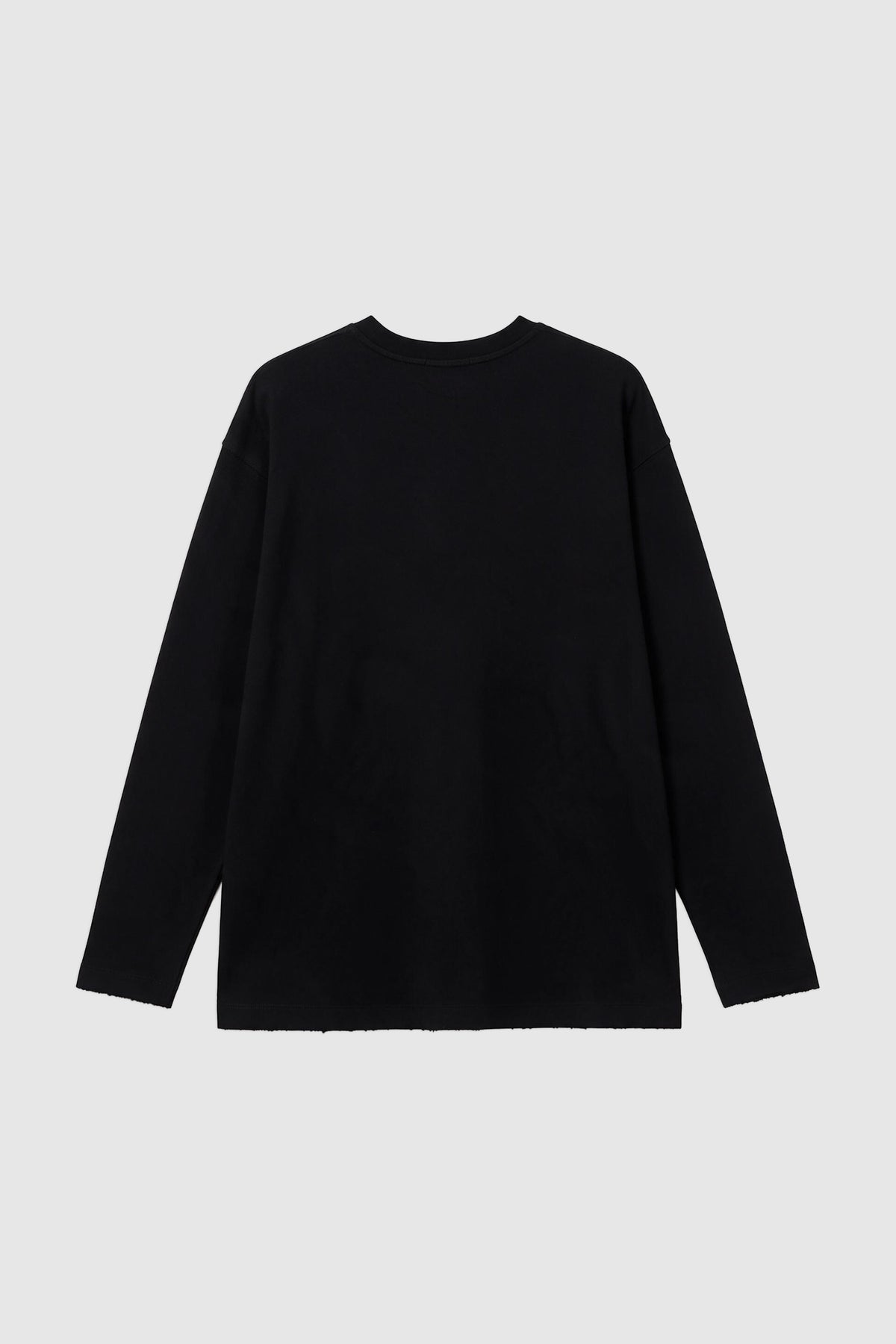 Oversized Basic Long Sleeve Tee