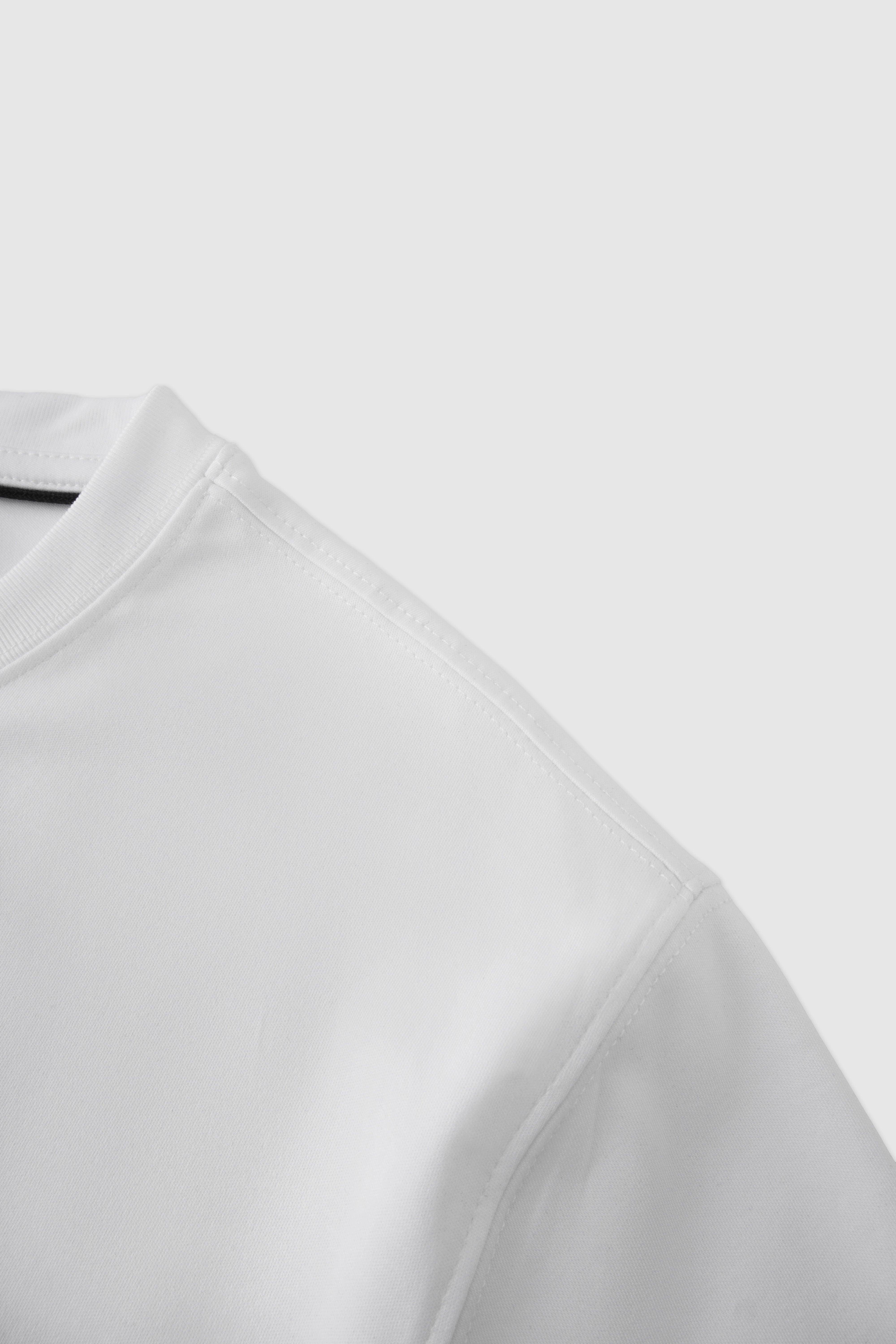 Mid Fit Cotton Blend T-shirt