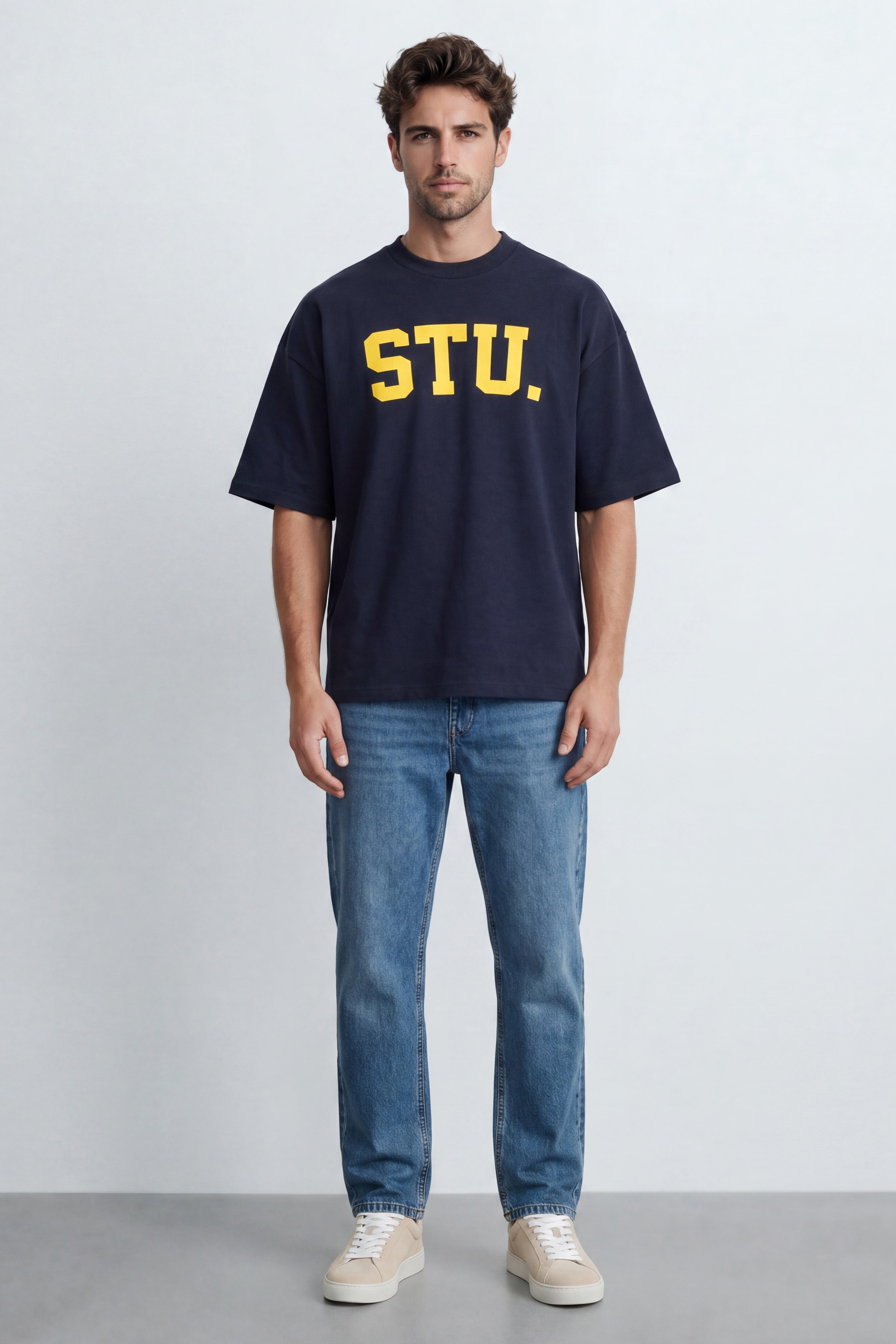Boxy Fit Cotton T-Shirt