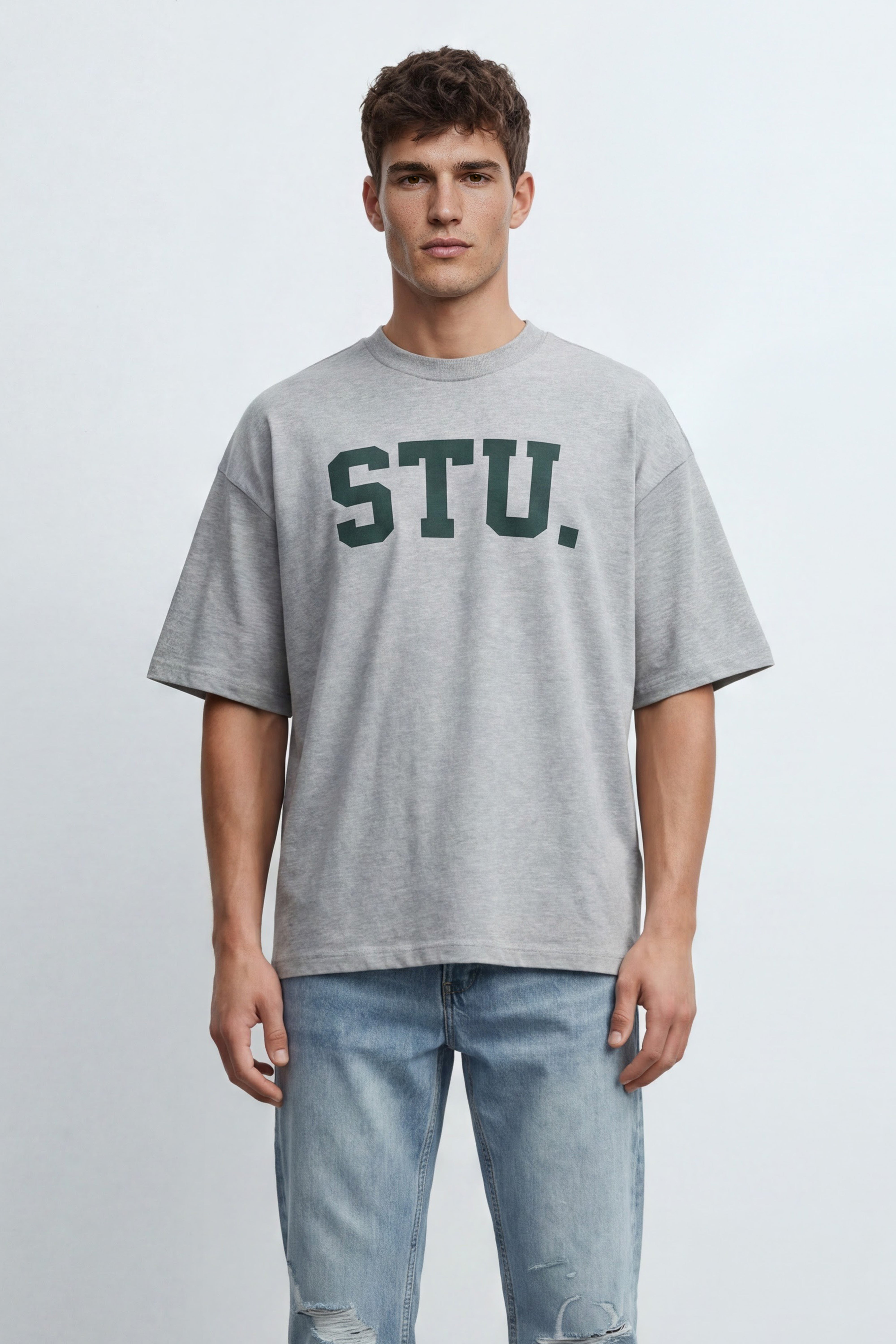 Boxy Fit Cotton T-Shirt