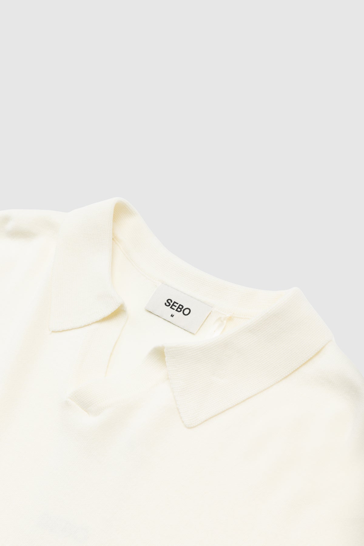 Oversized Knit Polo Shirt