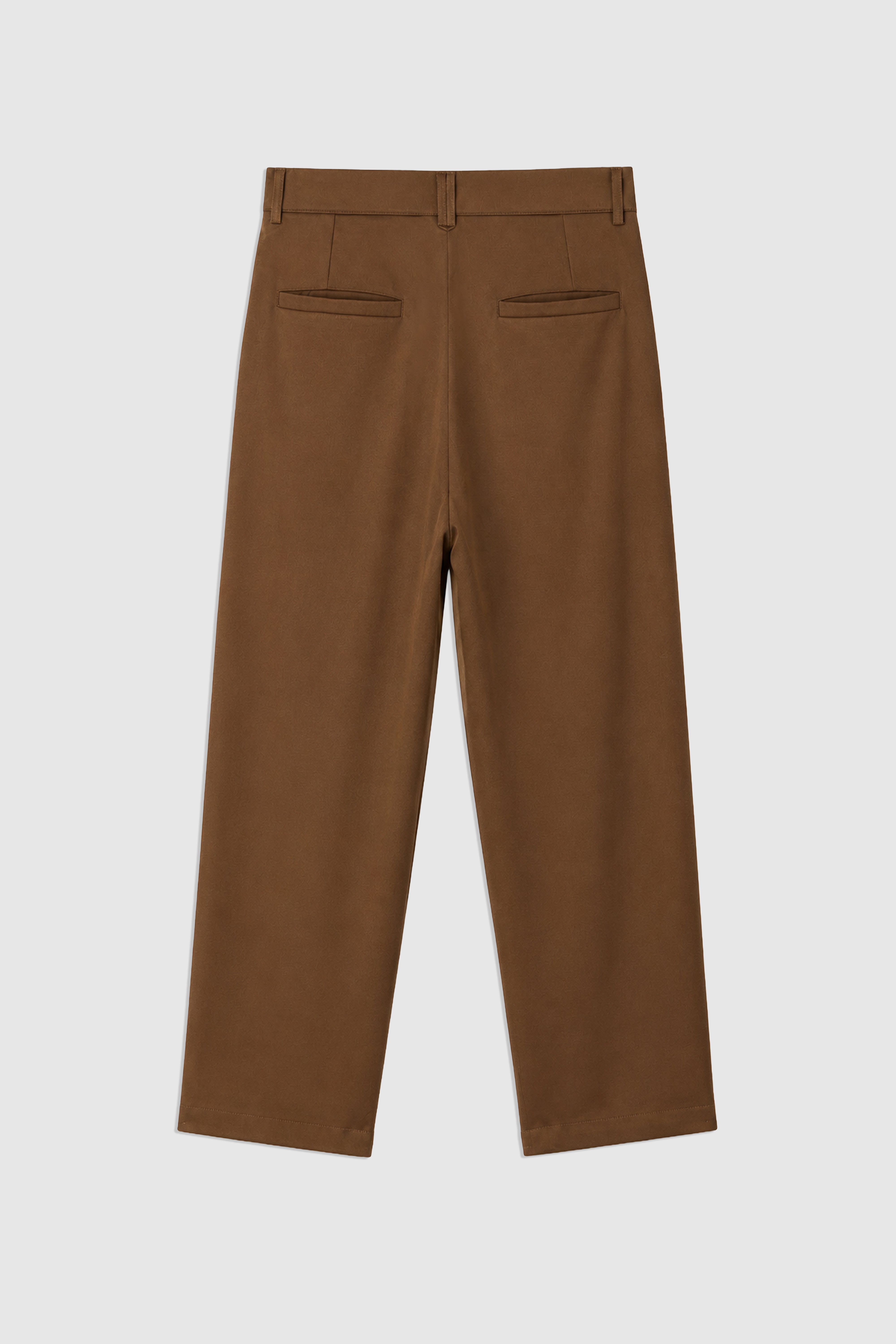 Tailored Cotton Blend Pants