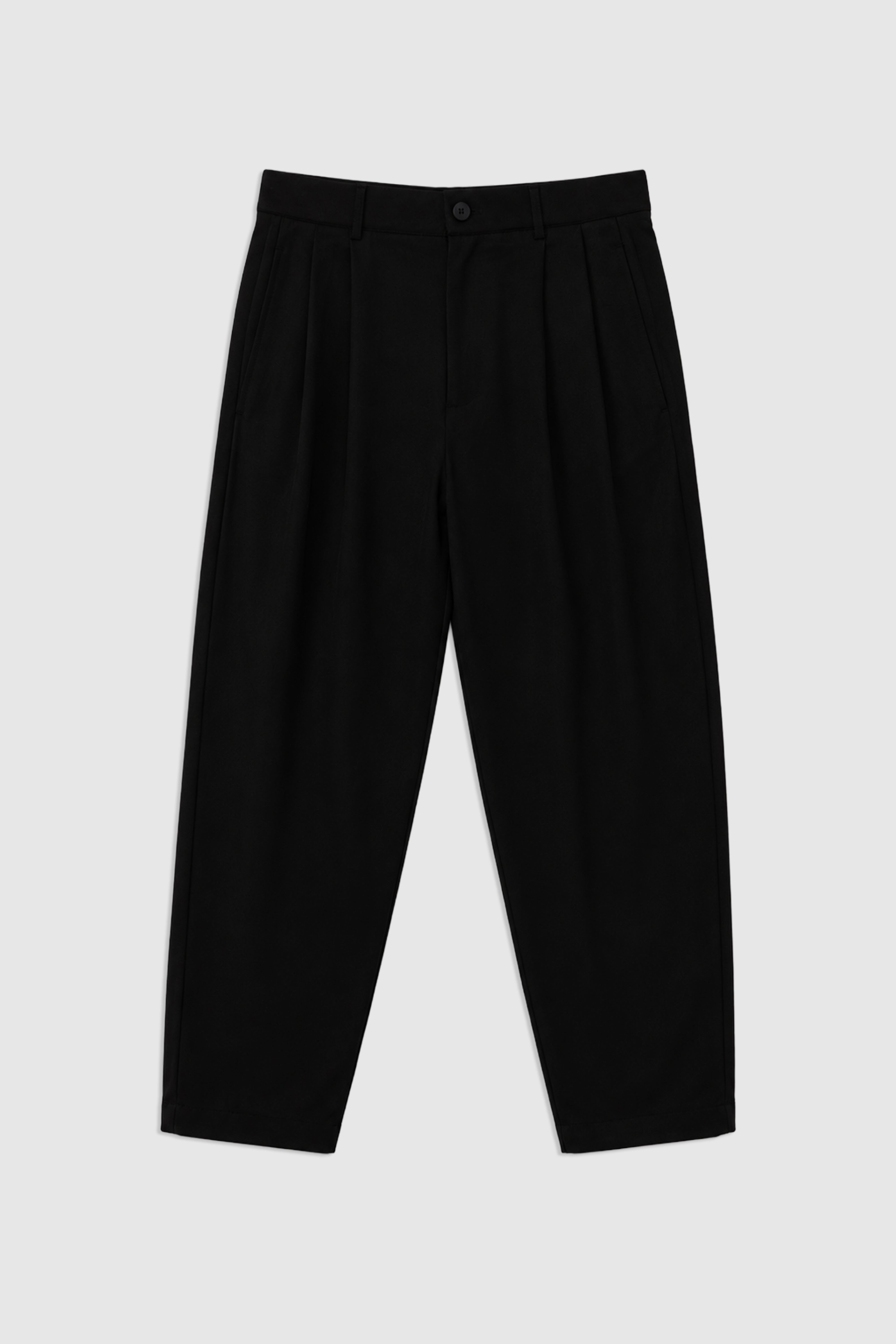 Tailored Cotton Blend Pants