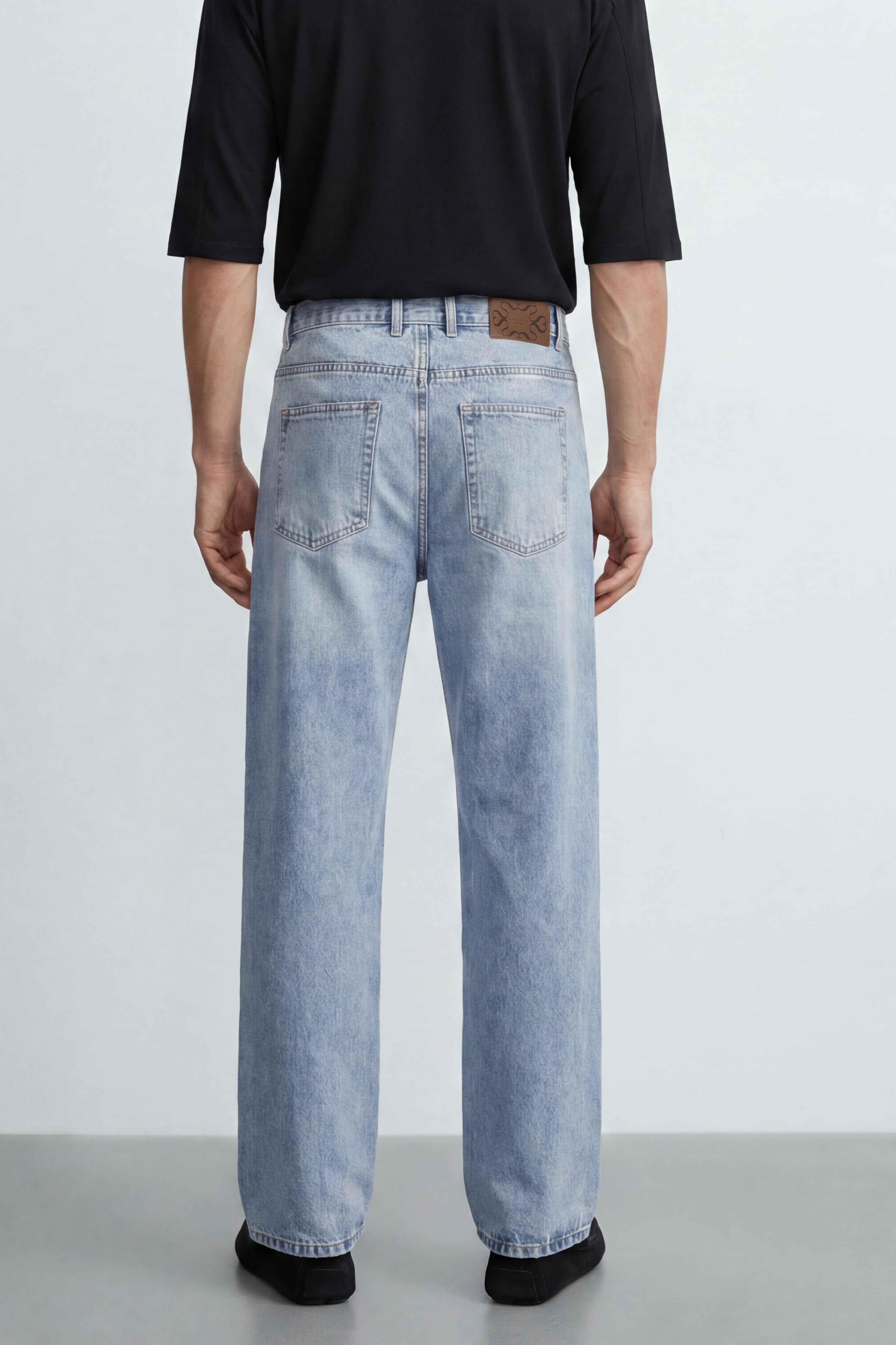 Relaxed Fit Cotton Jeans