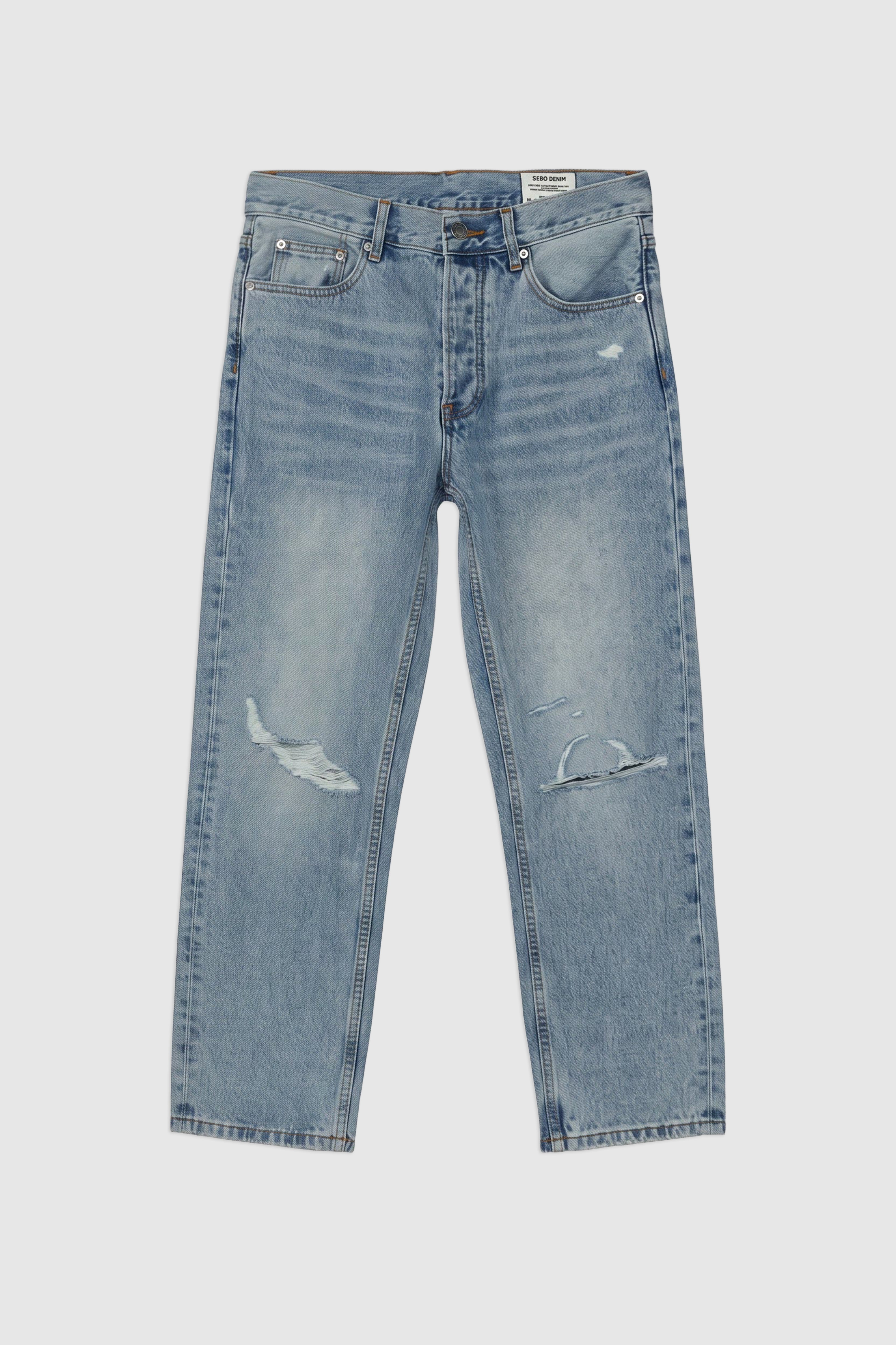 Regular Fit Cotton Jeans