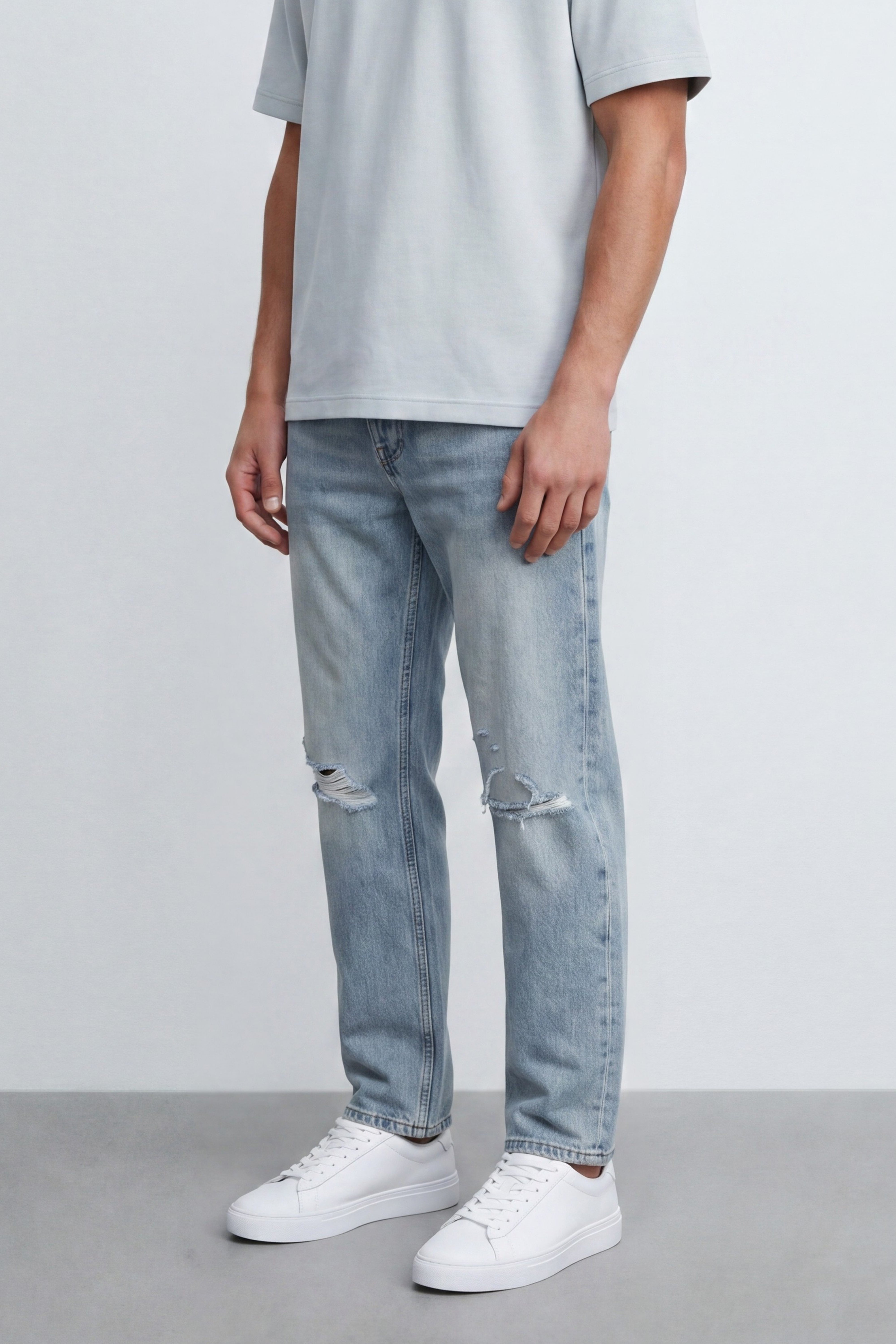 Regular Fit Cotton Jeans