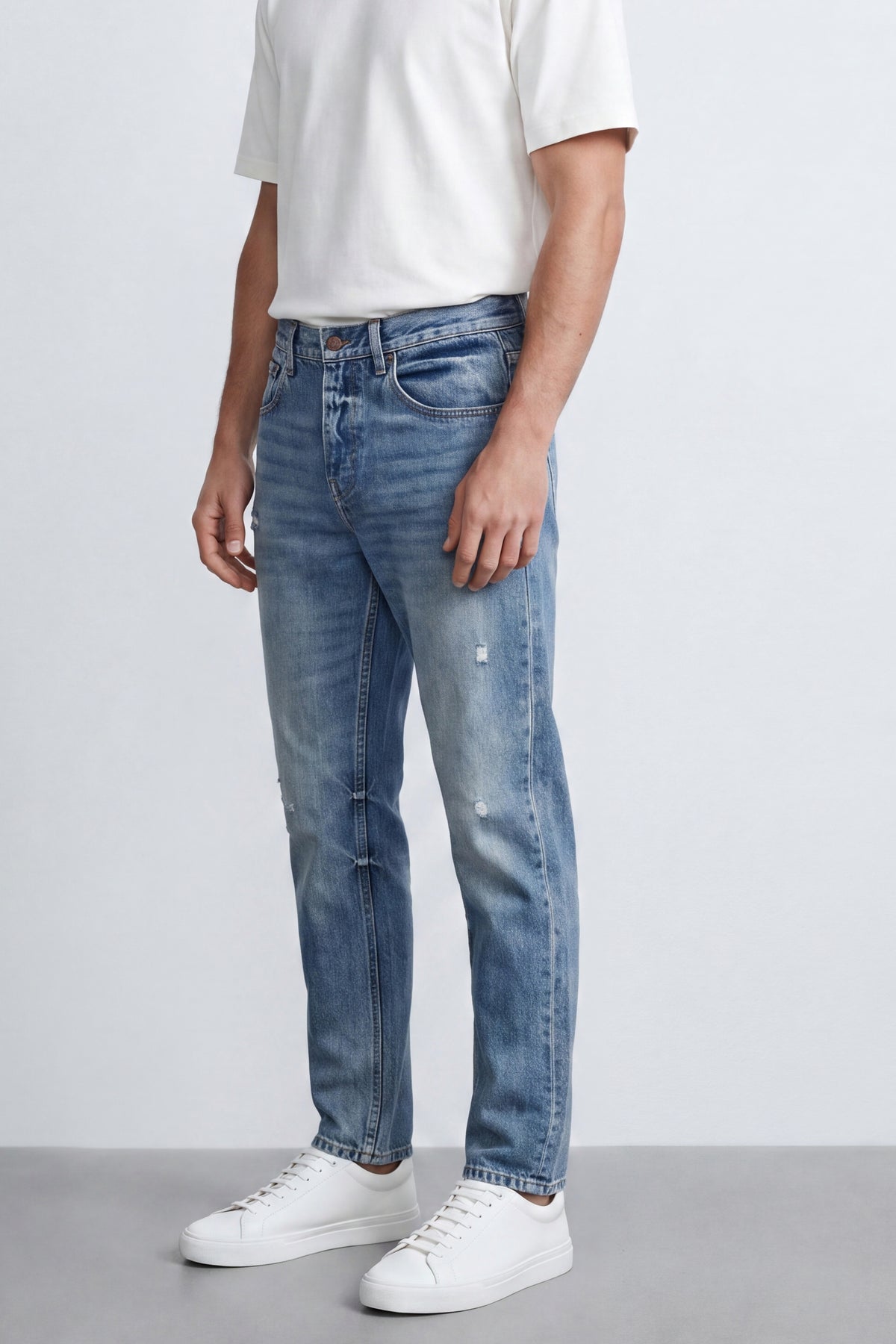 Slim Fit Cotton Jeans