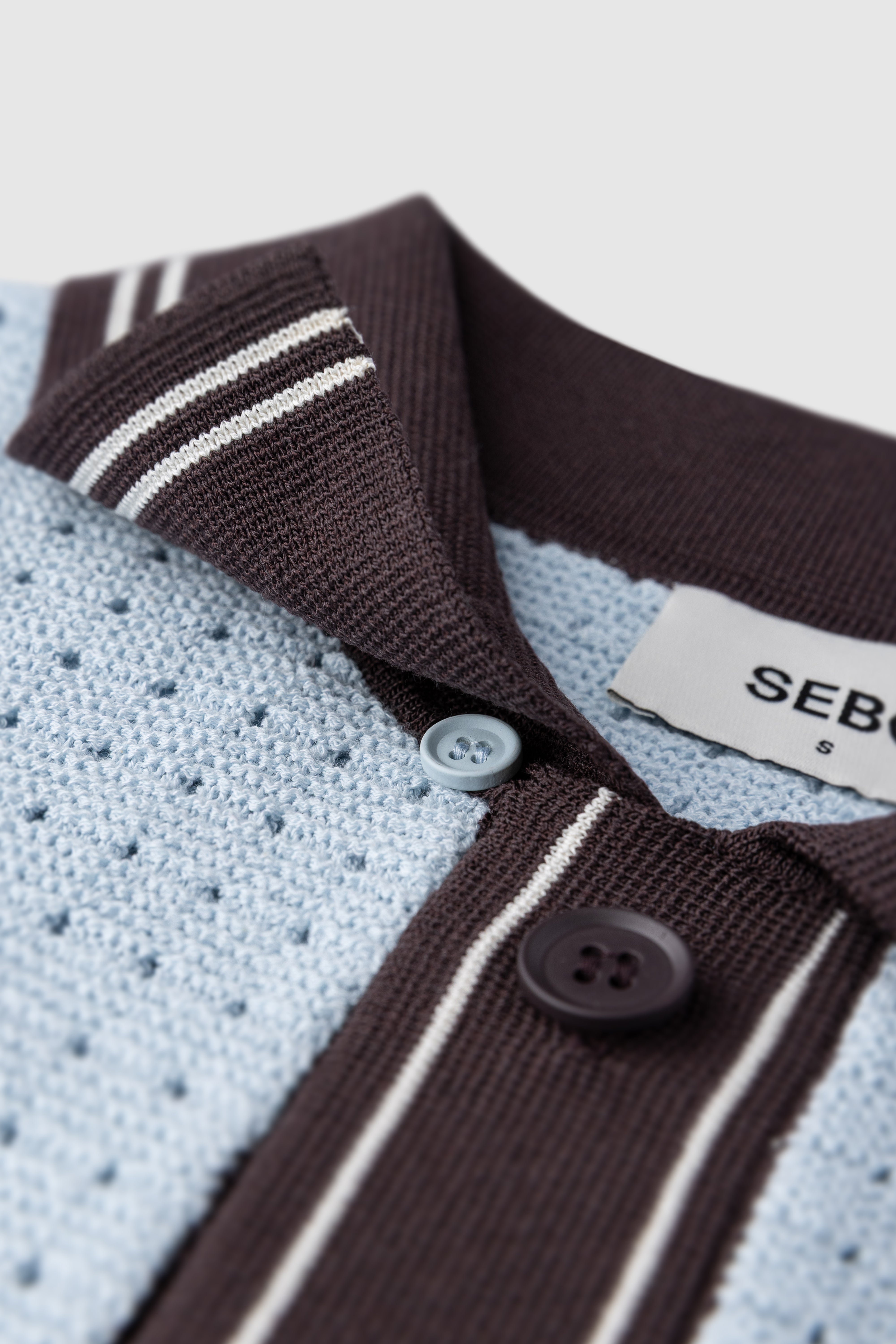Knitted Polo Shirt