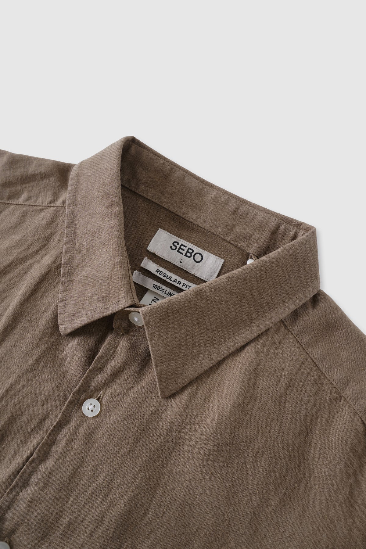 Regular Fit Linen Shirt