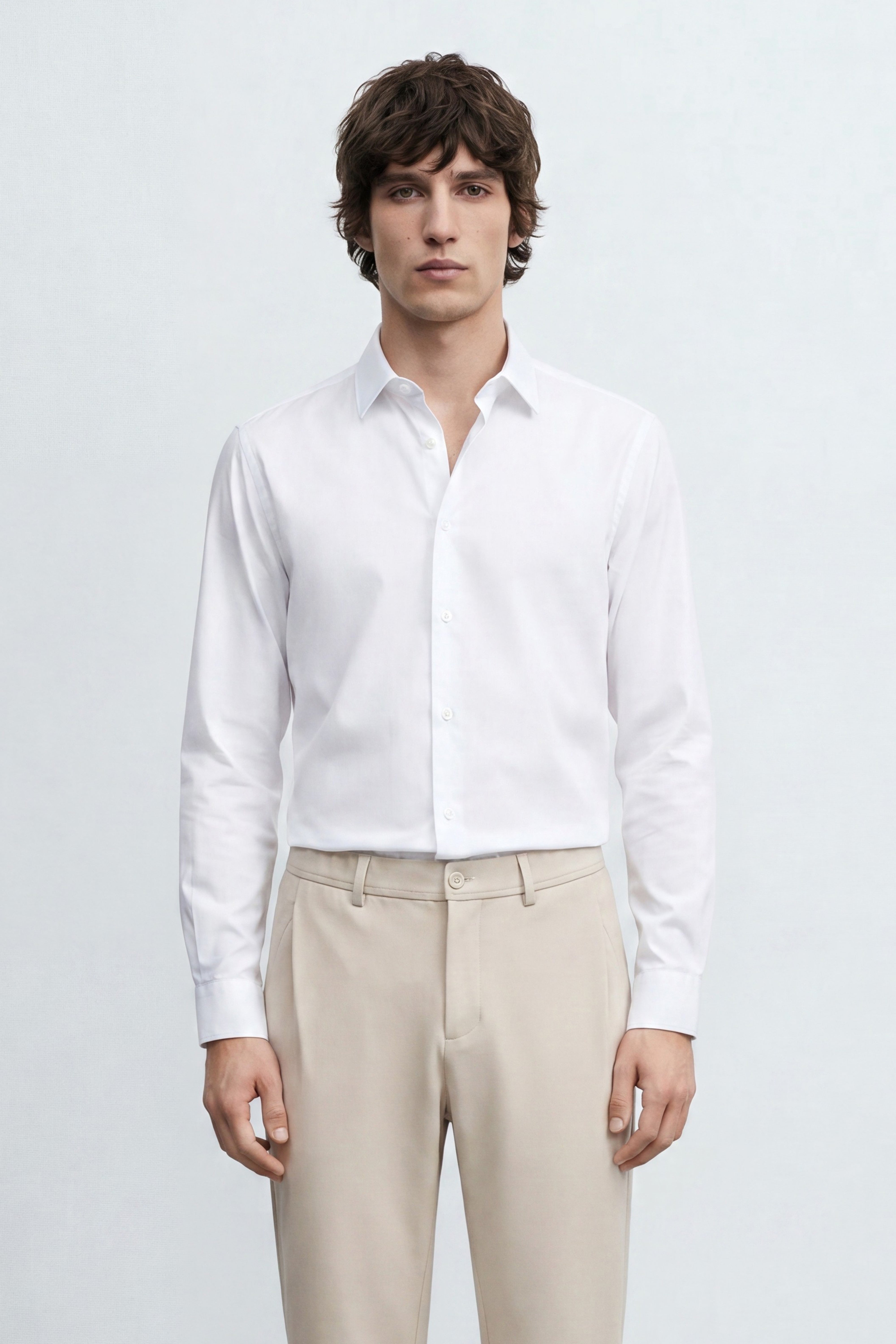 Regular Fit Cotton Long Sleeve Shirt