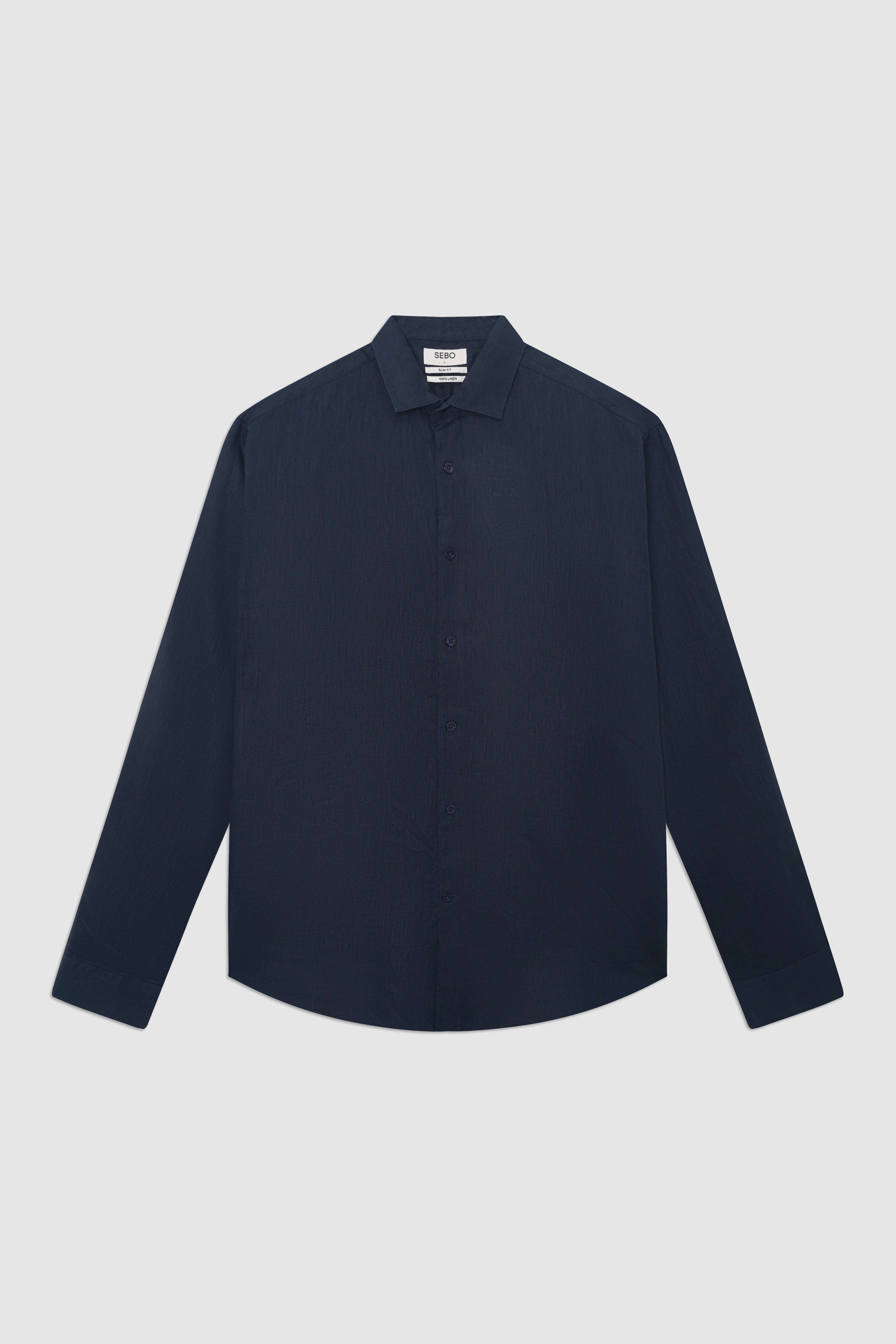 Slim Fit Linen Shirt