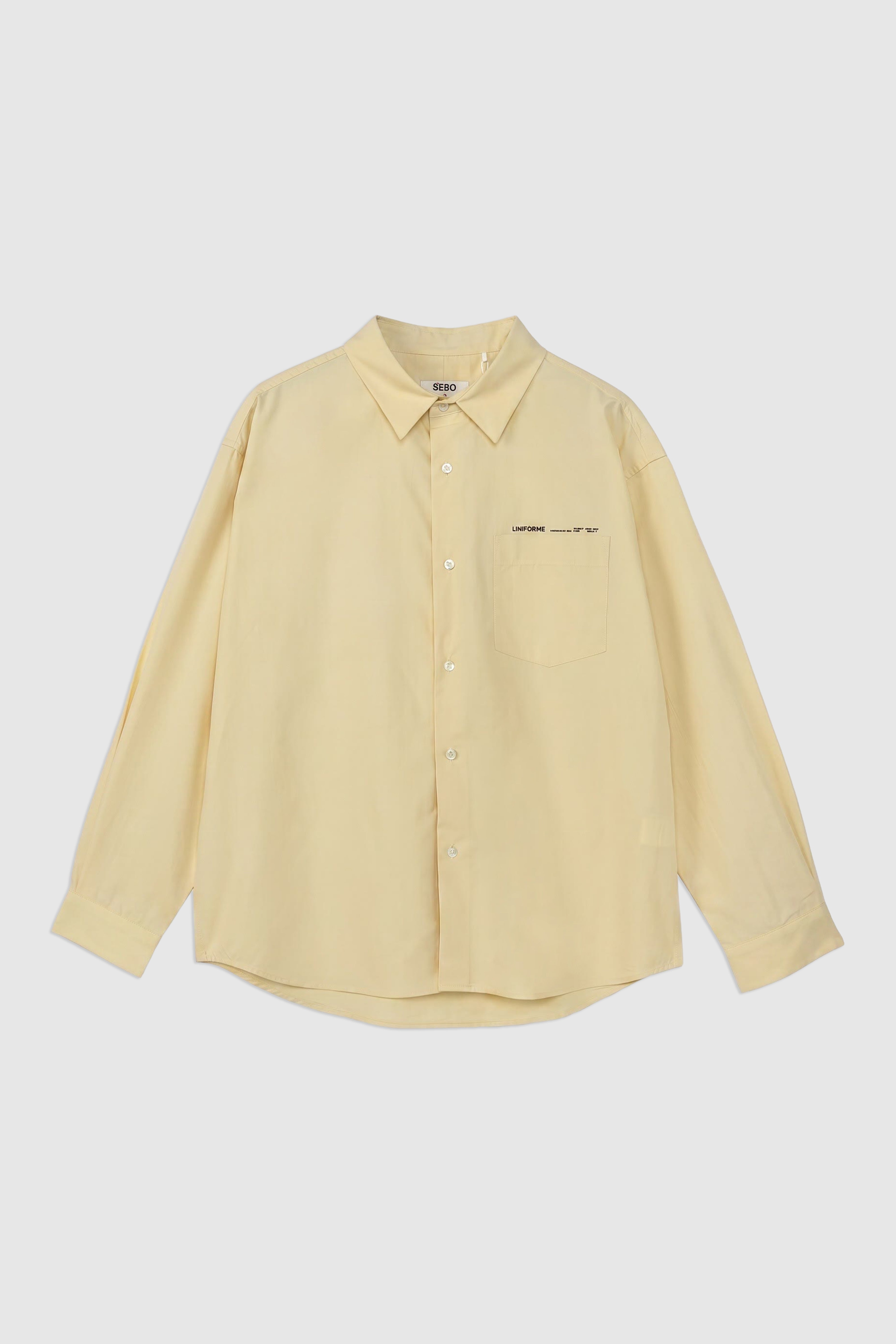 Relaxed Fit Cotton Blend Shirt