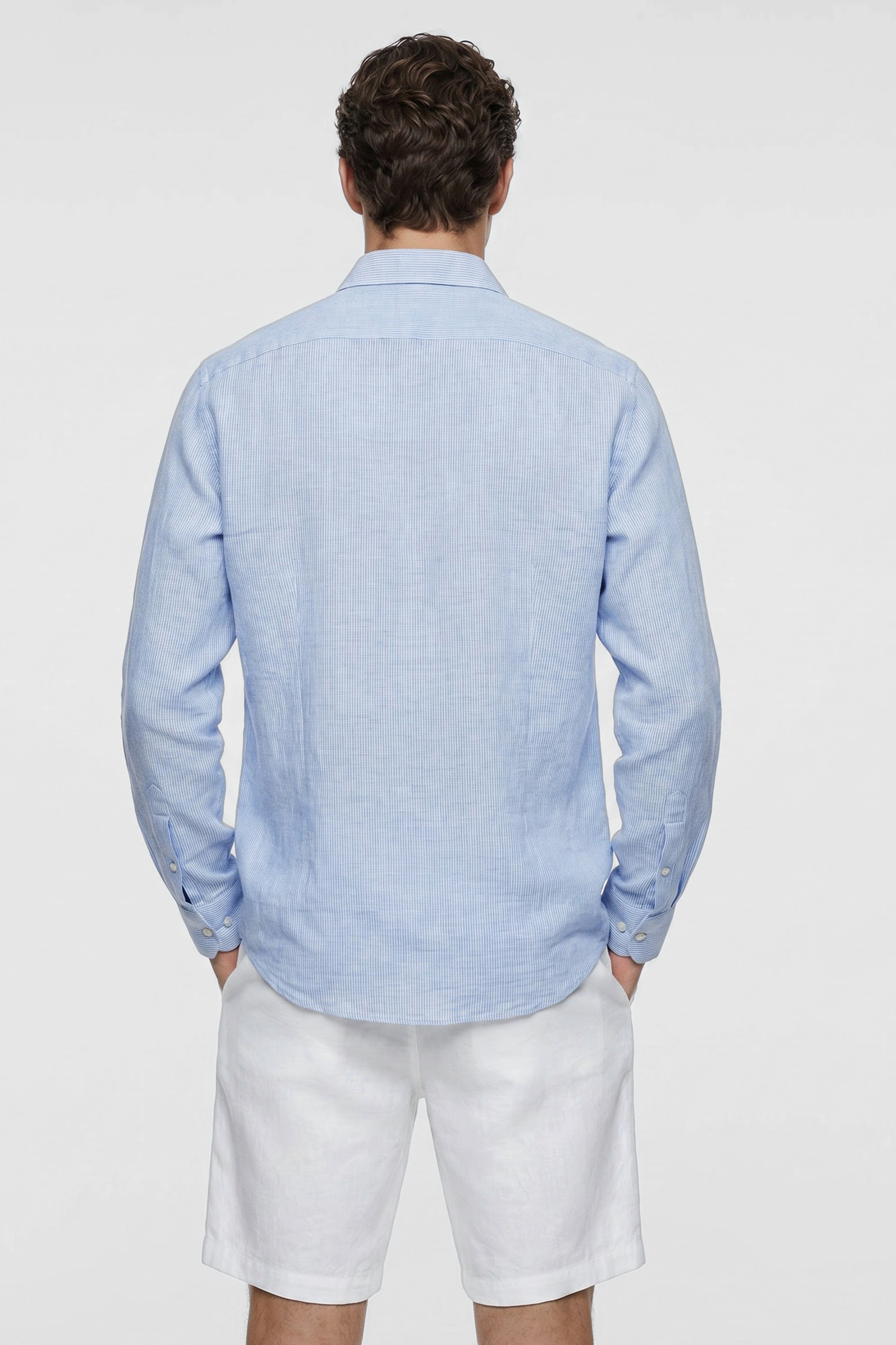 Regular Fit Linen Long Sleeve Shirt