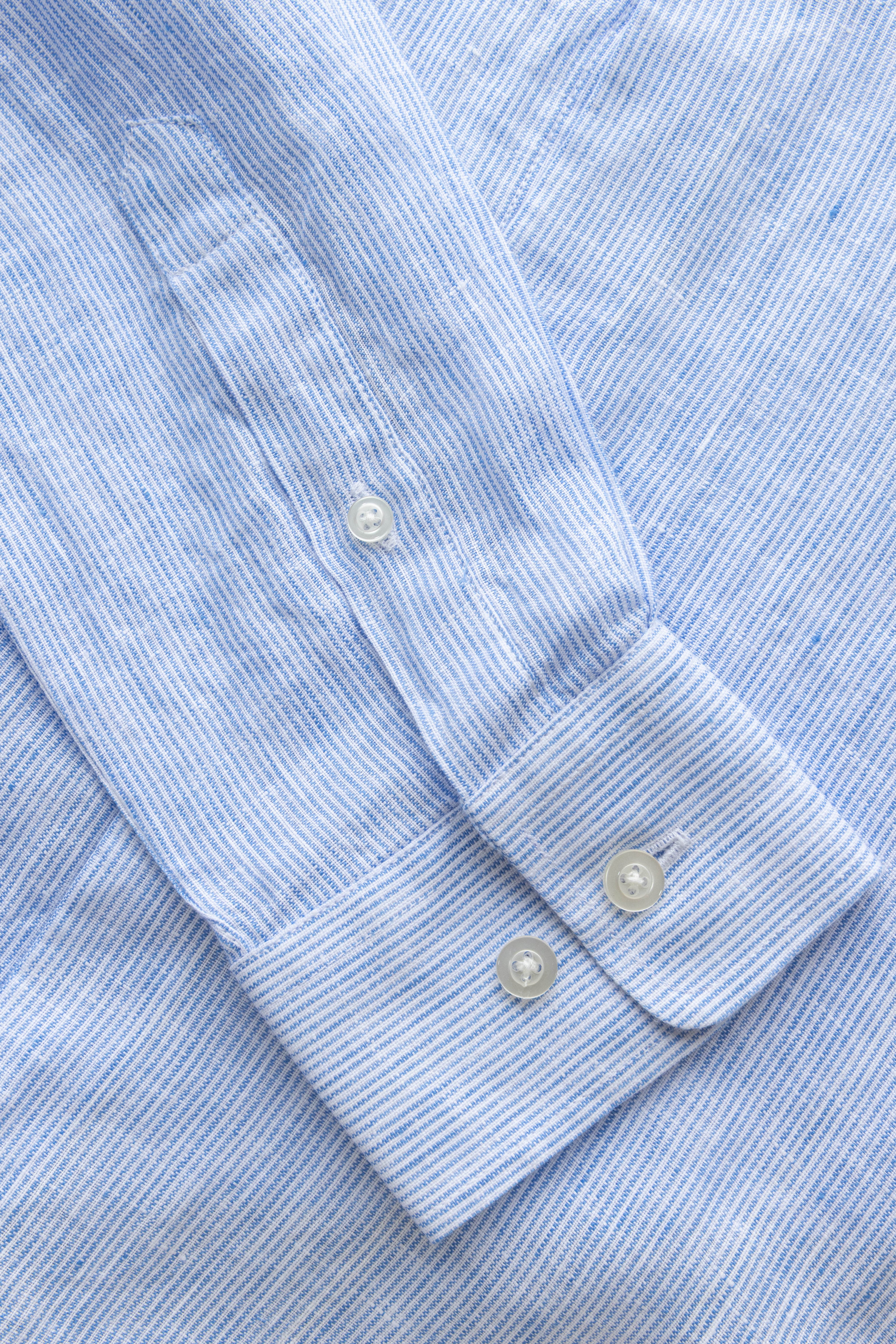Regular Fit Linen Long Sleeve Shirt