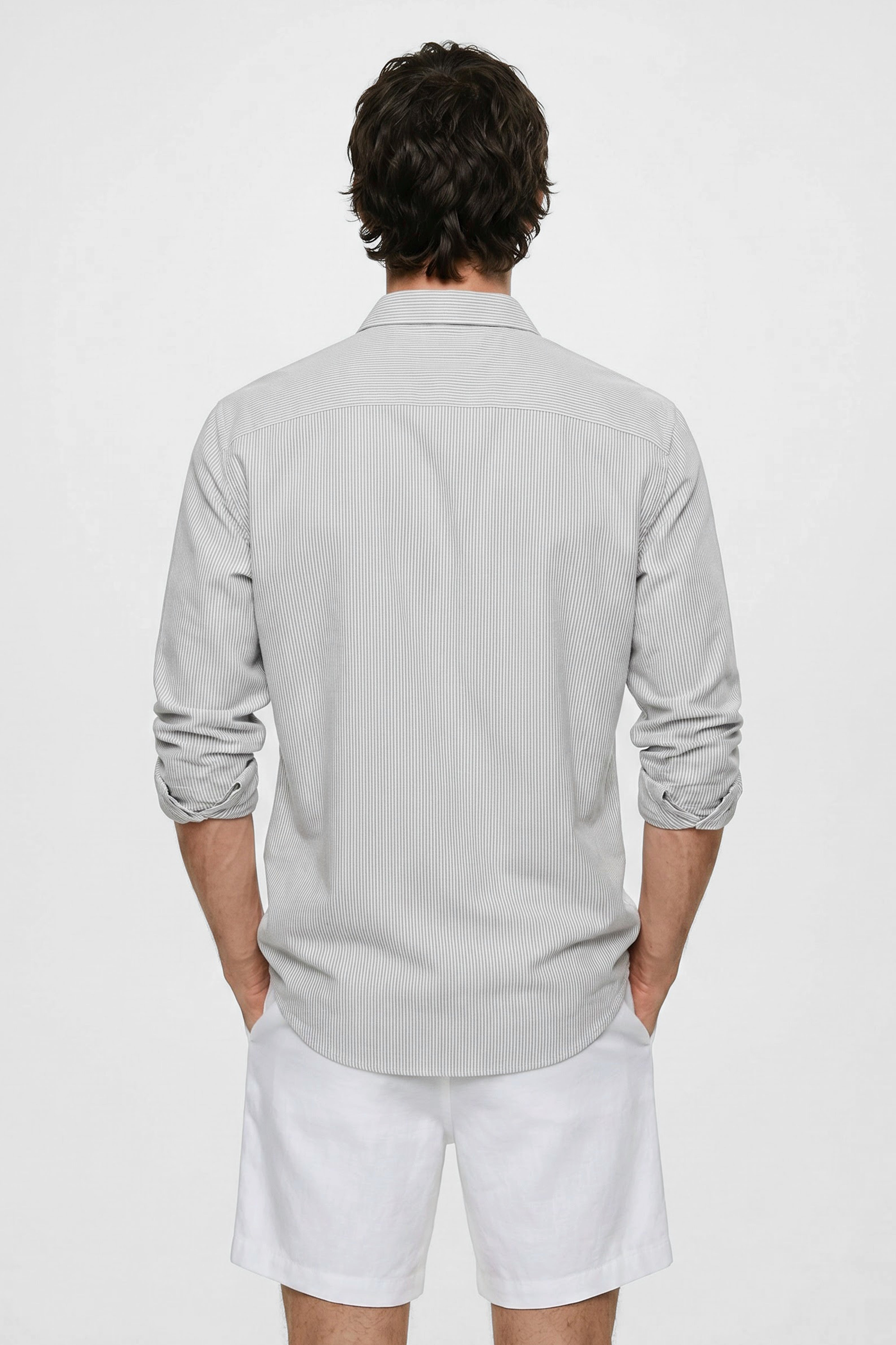 Regular Fit Linen Long Sleeve Shirt