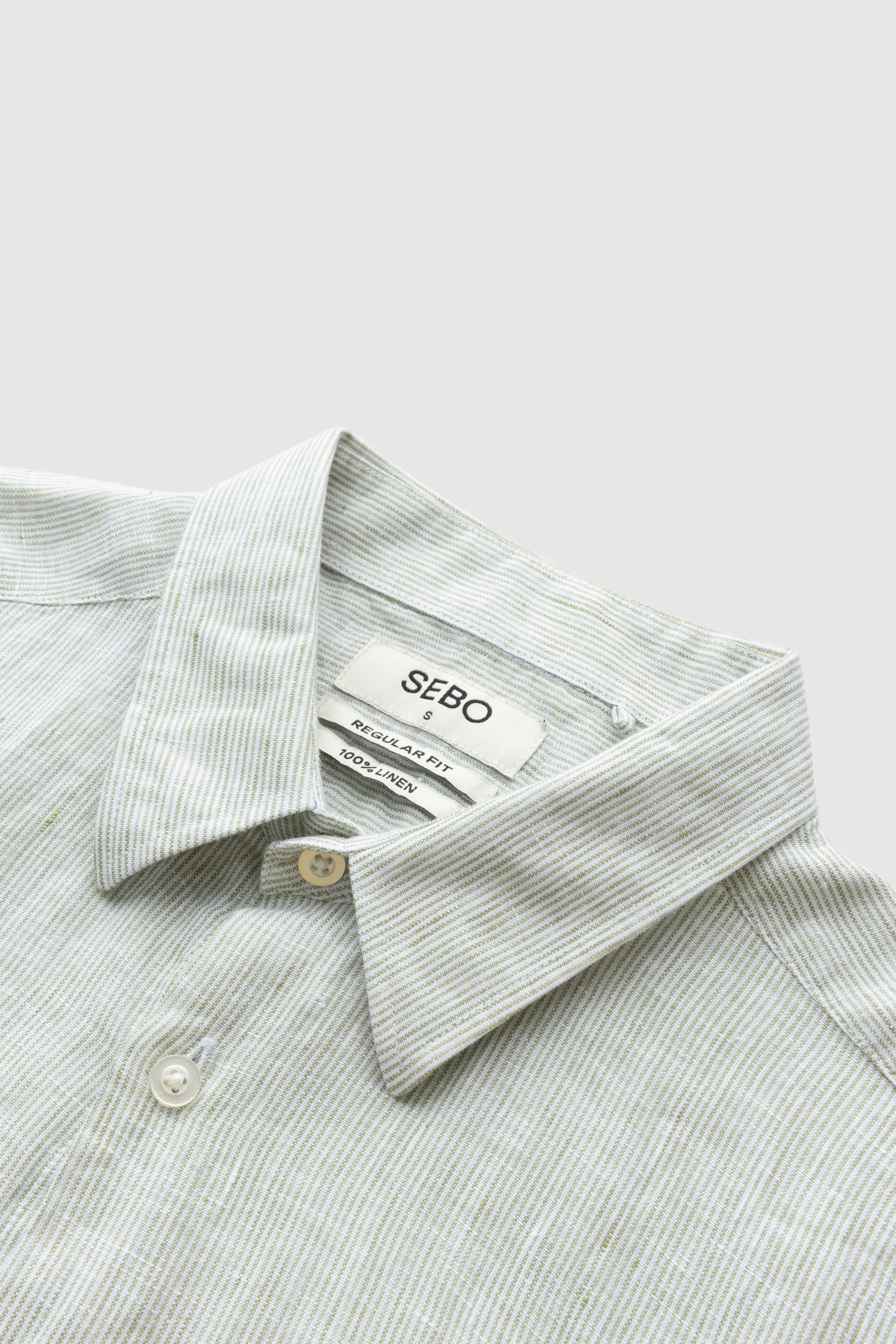 Regular Fit Linen Long Sleeve Shirt